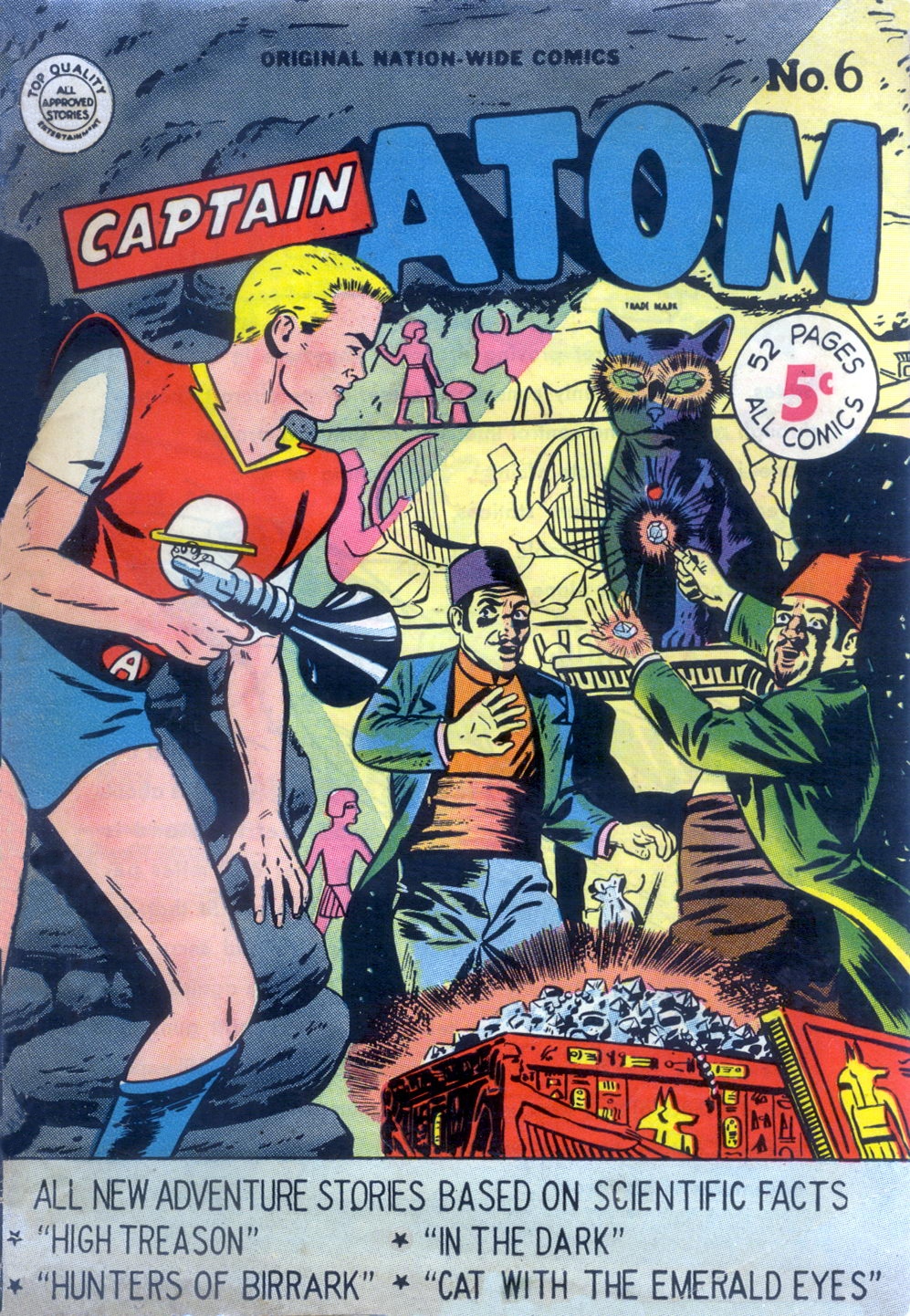 Read online Captain Atom (1950) comic -  Issue #6 - 1
