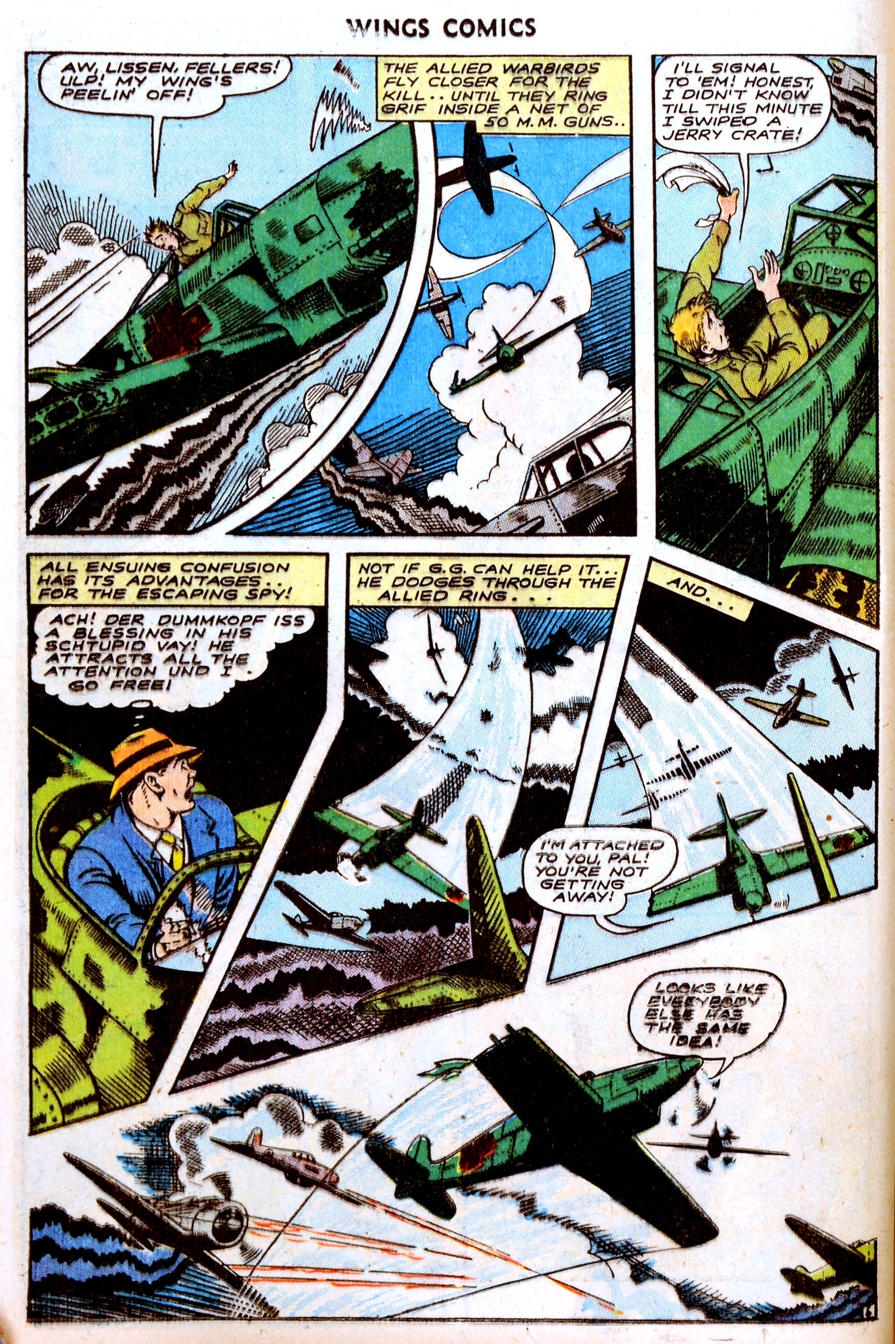 Read online Wings Comics comic -  Issue #47 - 18