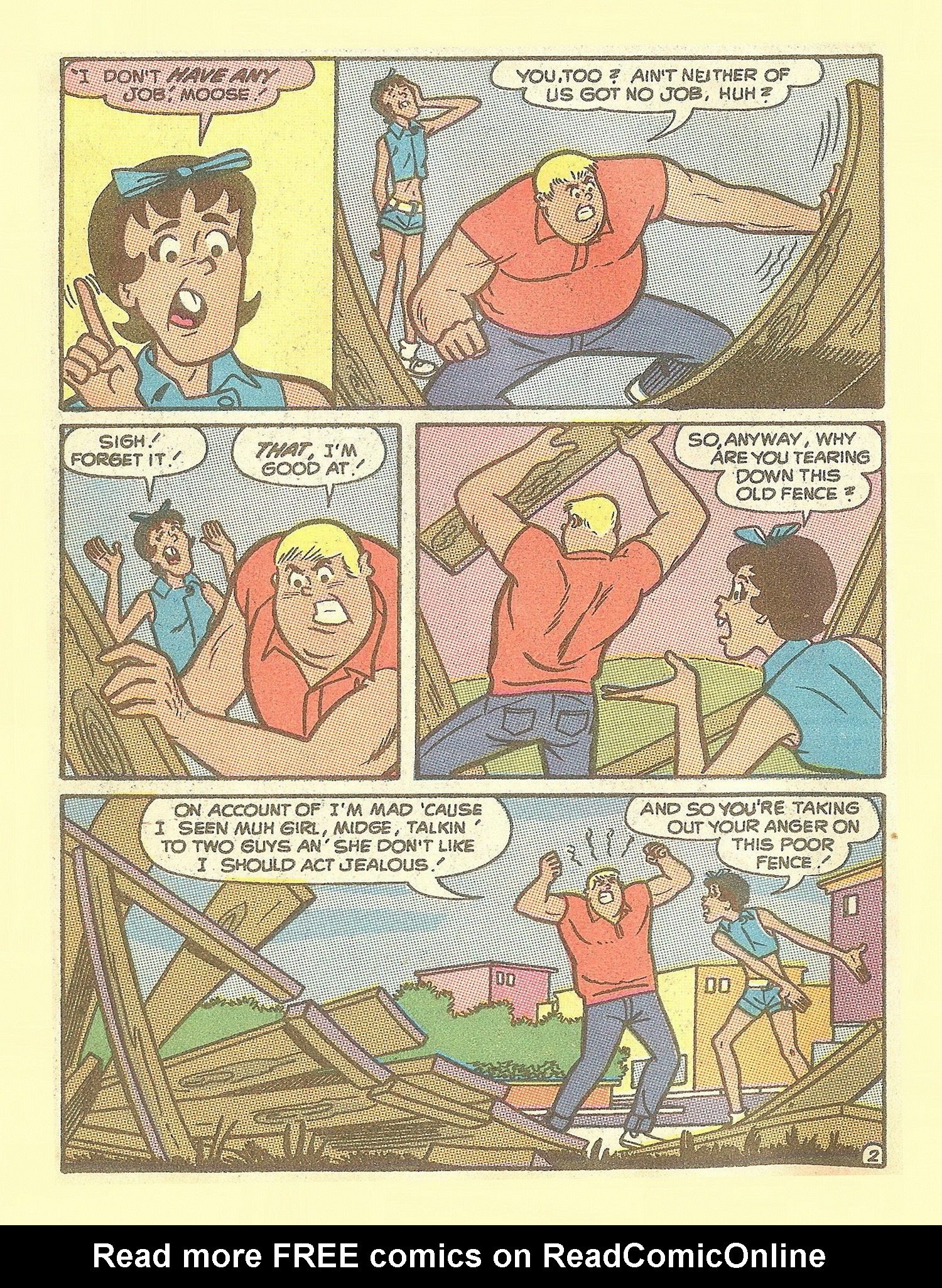 Read online Jughead Jones Comics Digest comic -  Issue #65 - 42