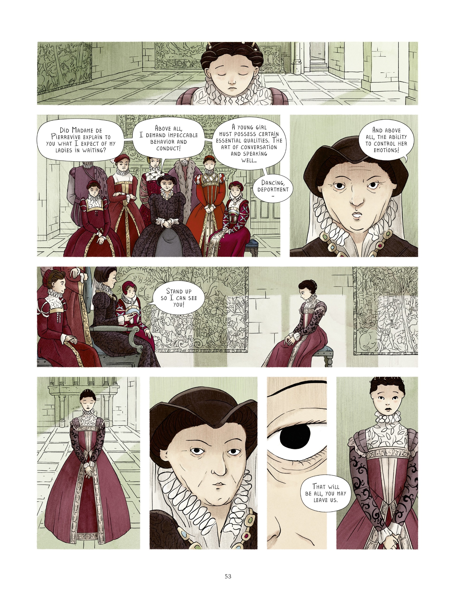 Read online Catherine de' Medici, The Flying Squadron: The Good Girl comic -  Issue # TPB - 51