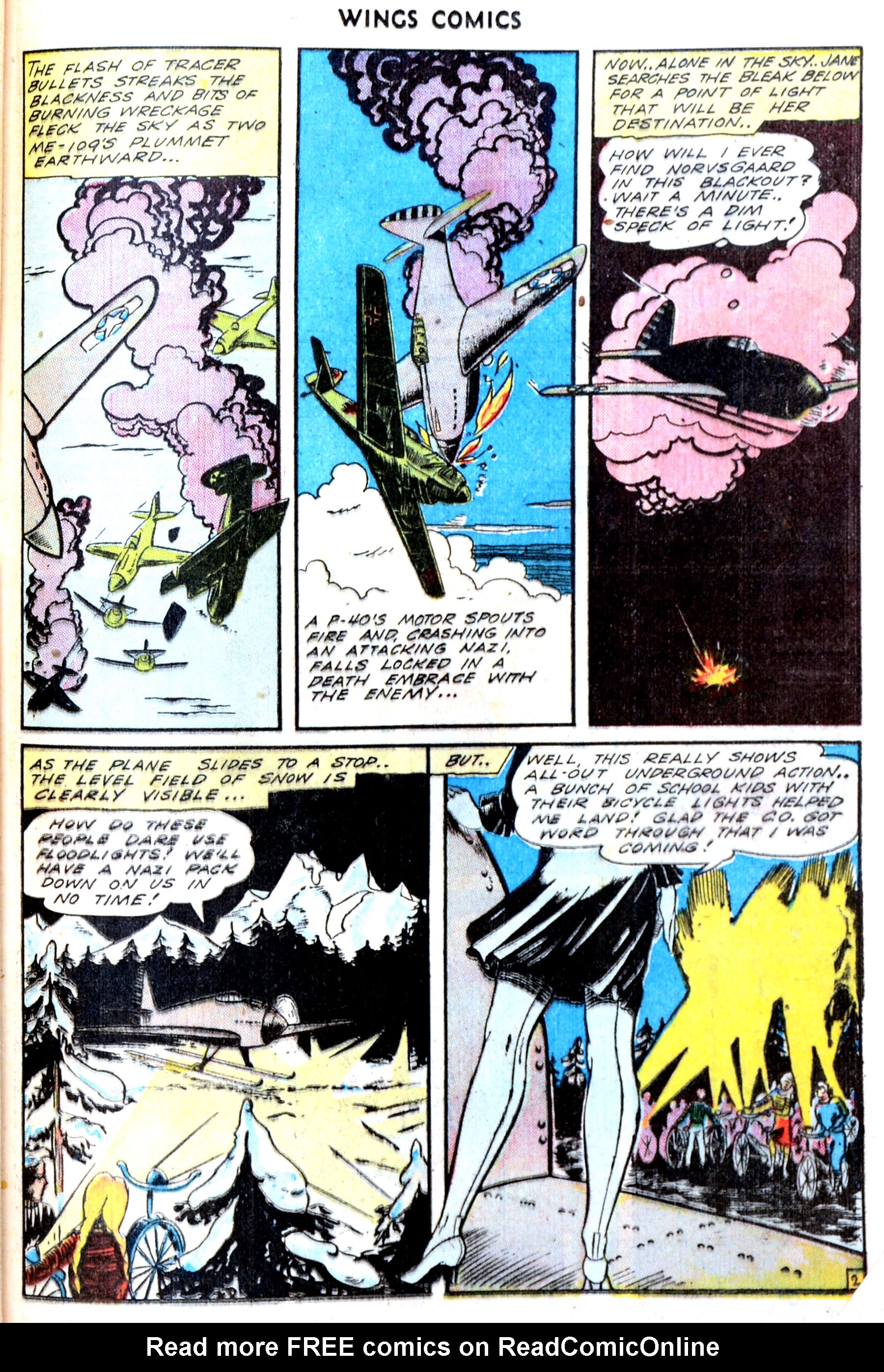 Read online Wings Comics comic -  Issue #47 - 35