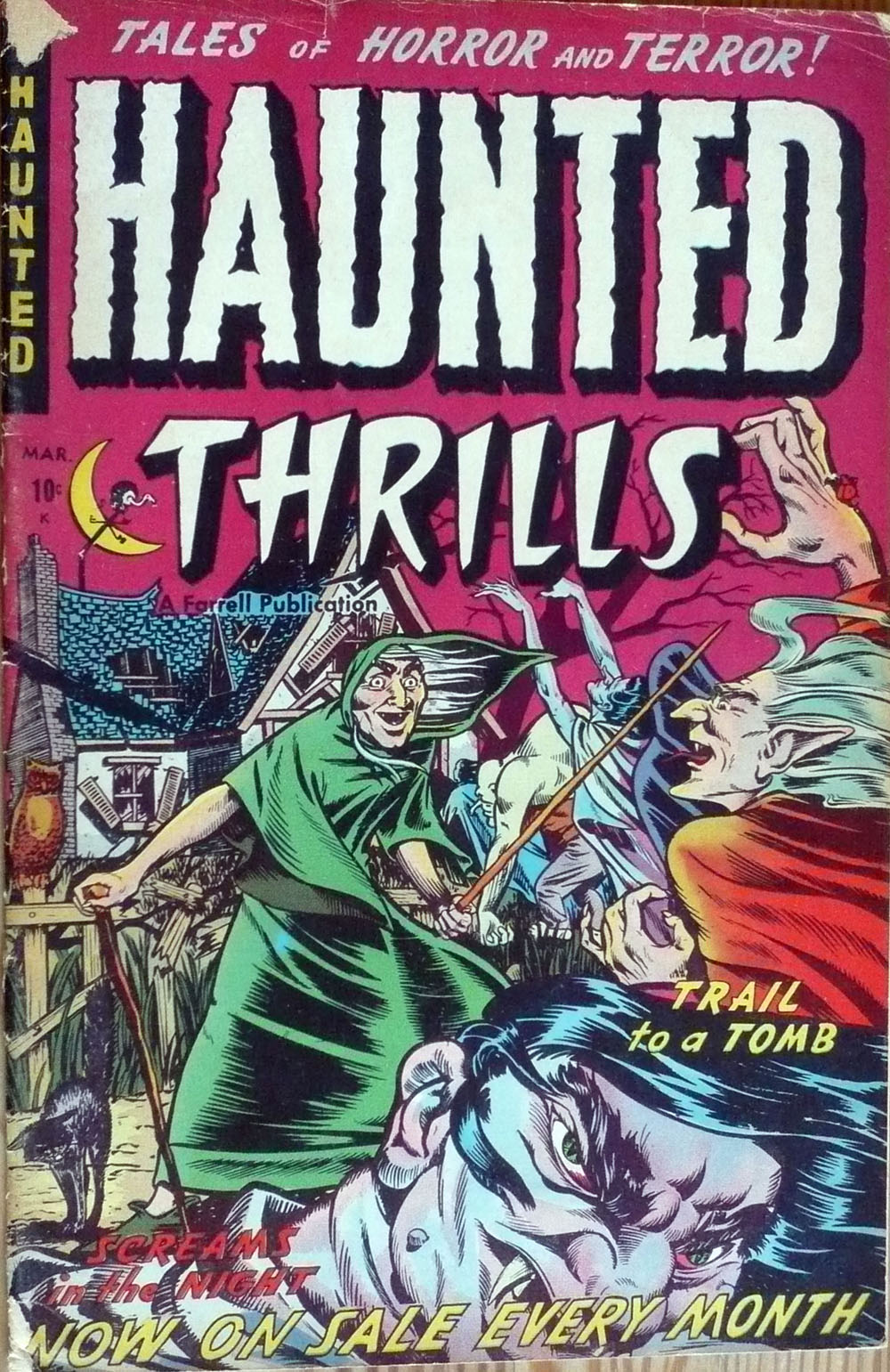 Read online Haunted Thrills comic -  Issue #7 - 1