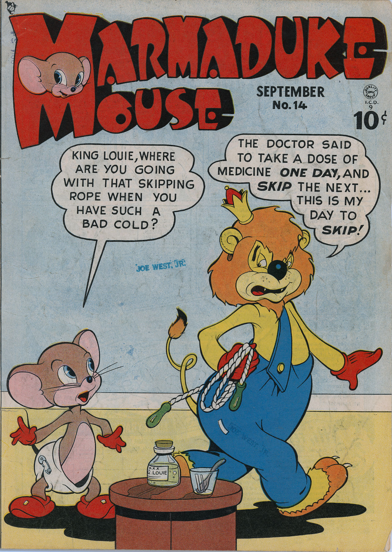 Read online Marmaduke Mouse comic -  Issue #14 - 1