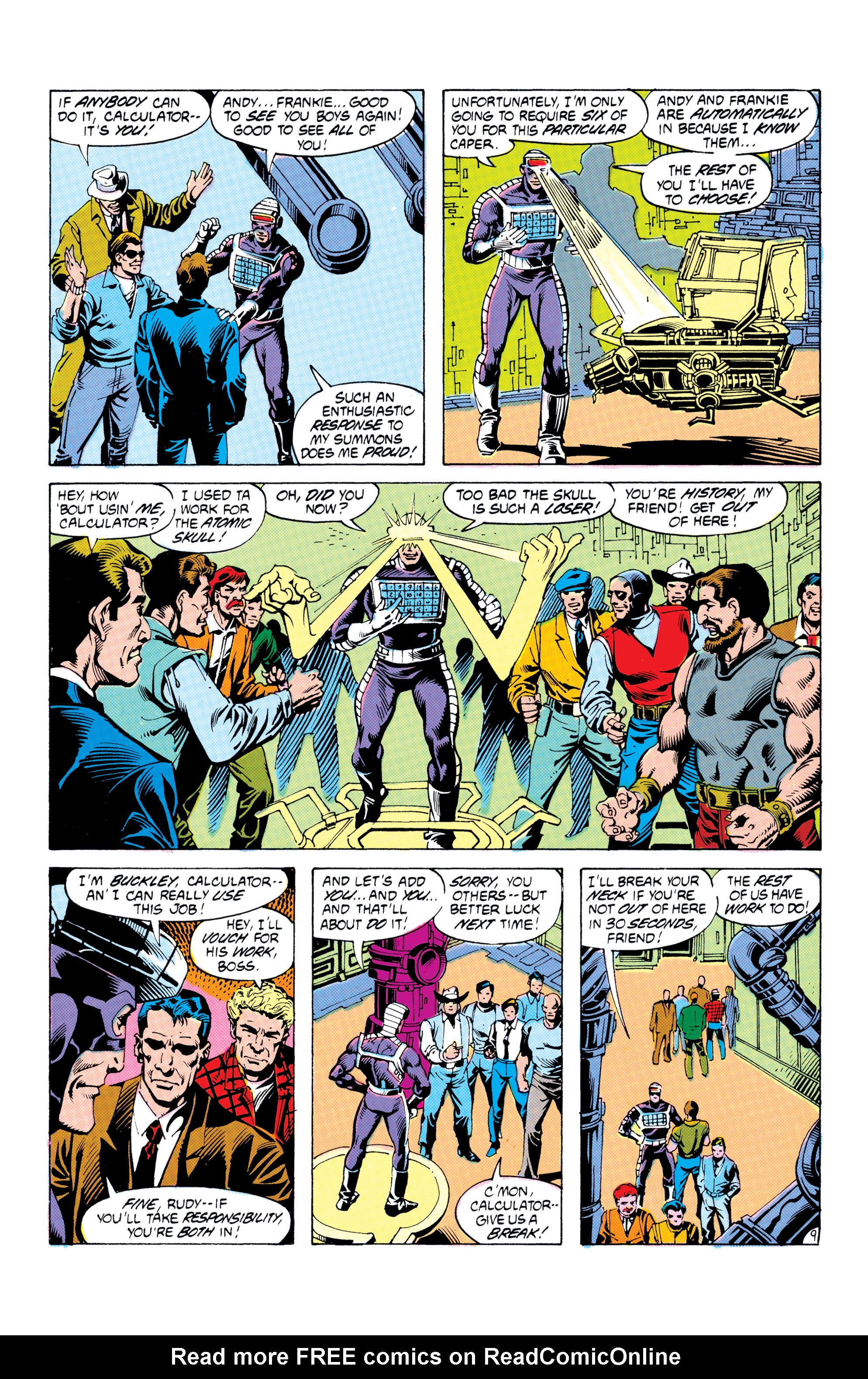 Read online Blue Beetle (1986) comic -  Issue #8 - 10