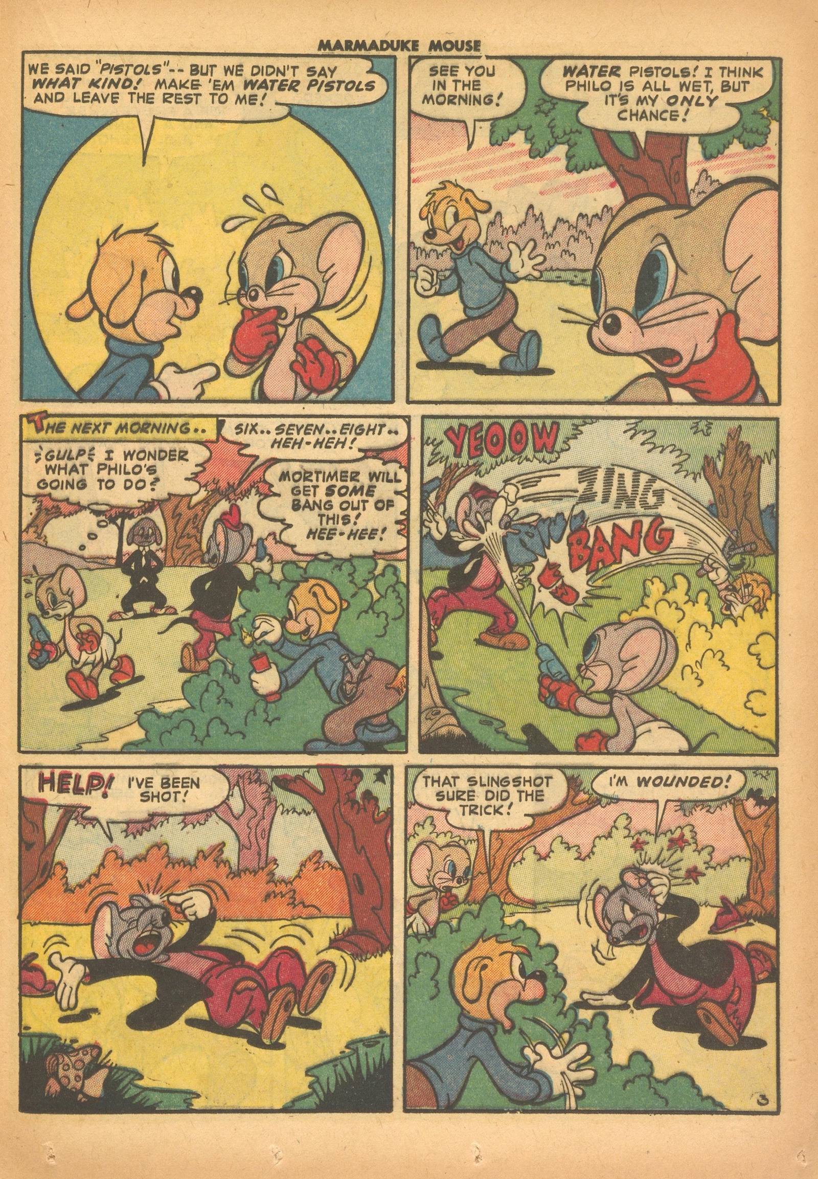 Read online Marmaduke Mouse comic -  Issue #36 - 21