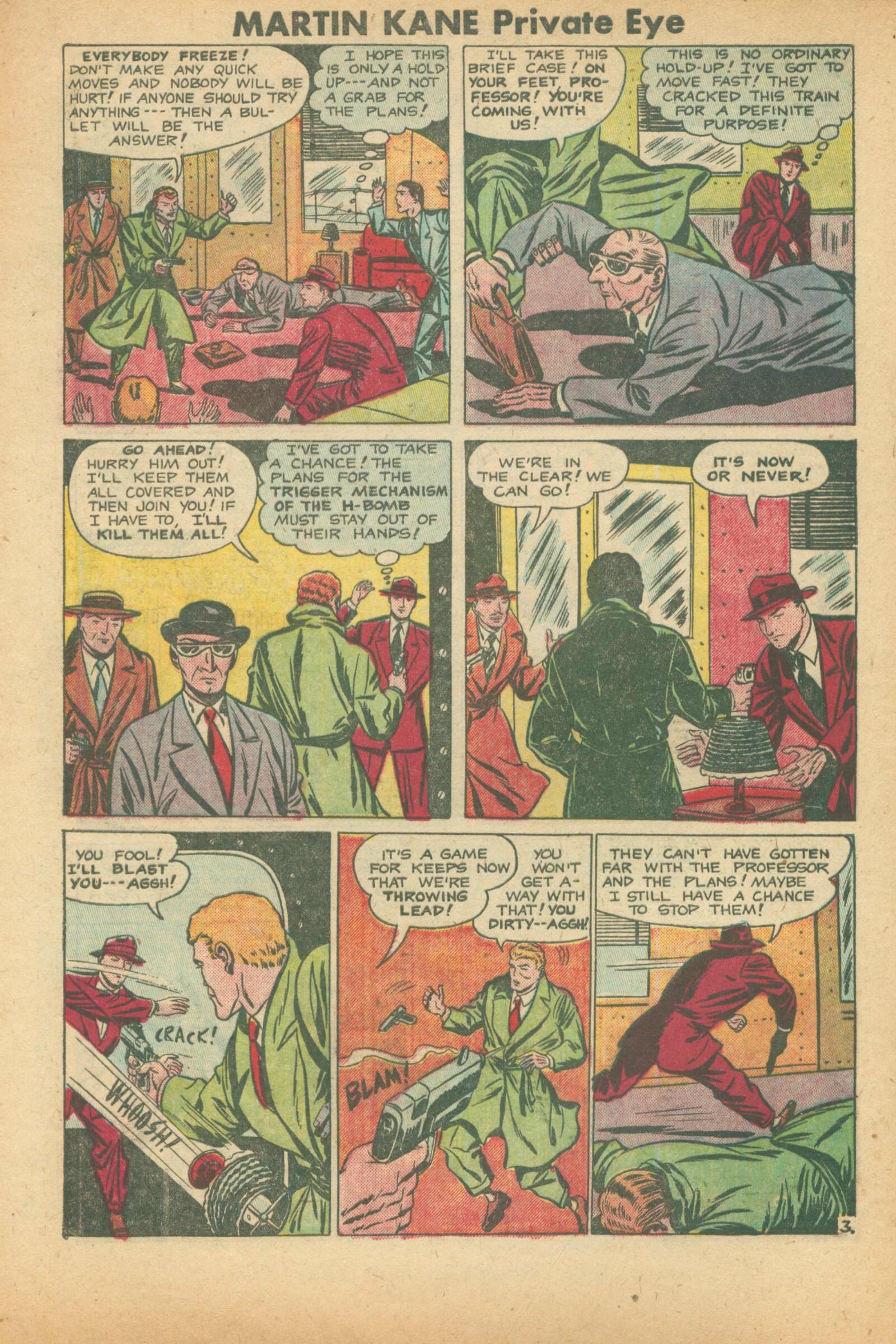 Read online Martin Kane, Private Eye comic -  Issue #2 - 4