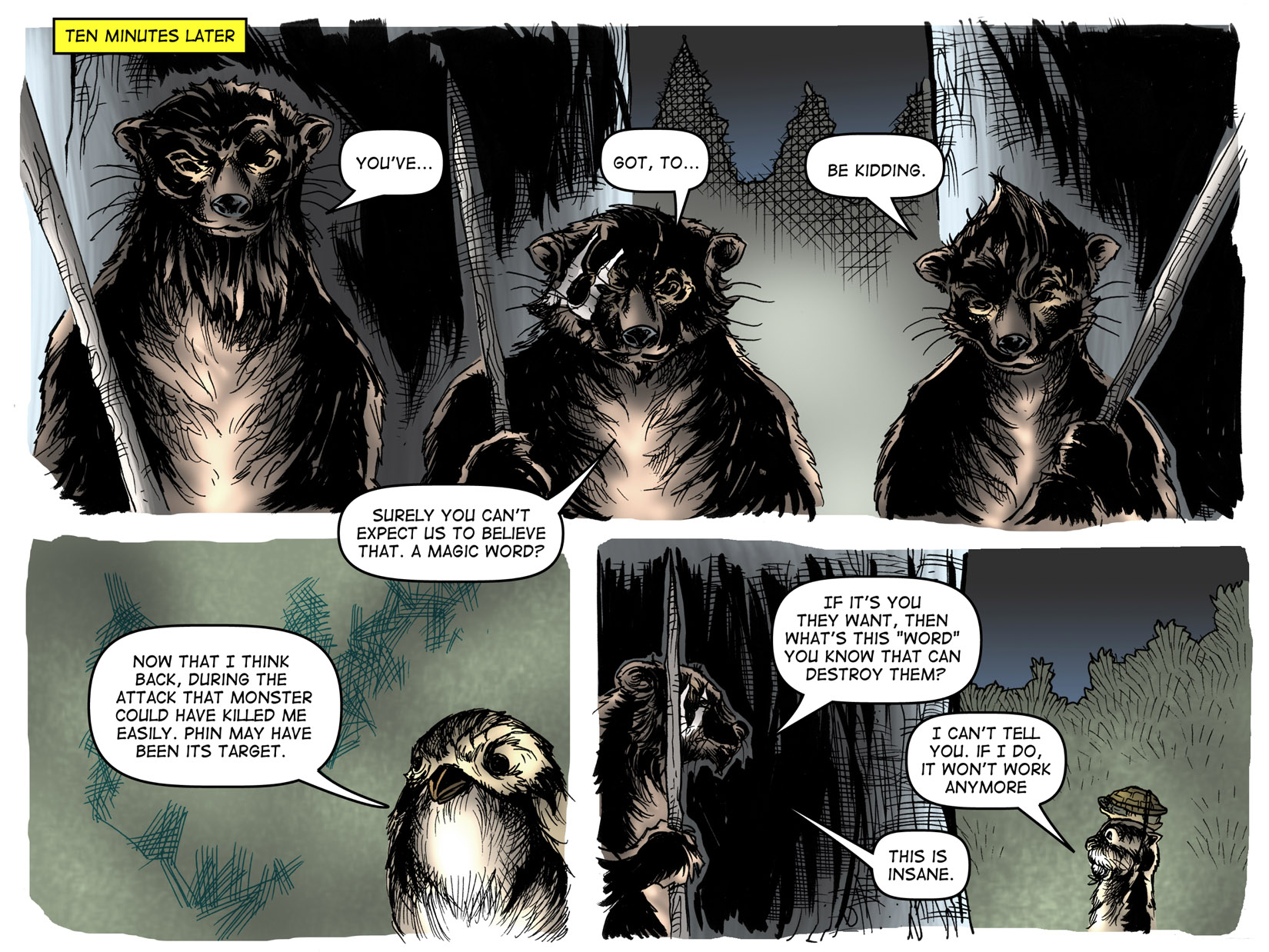 Read online War of the Woods: Season One comic -  Issue #5 - 4
