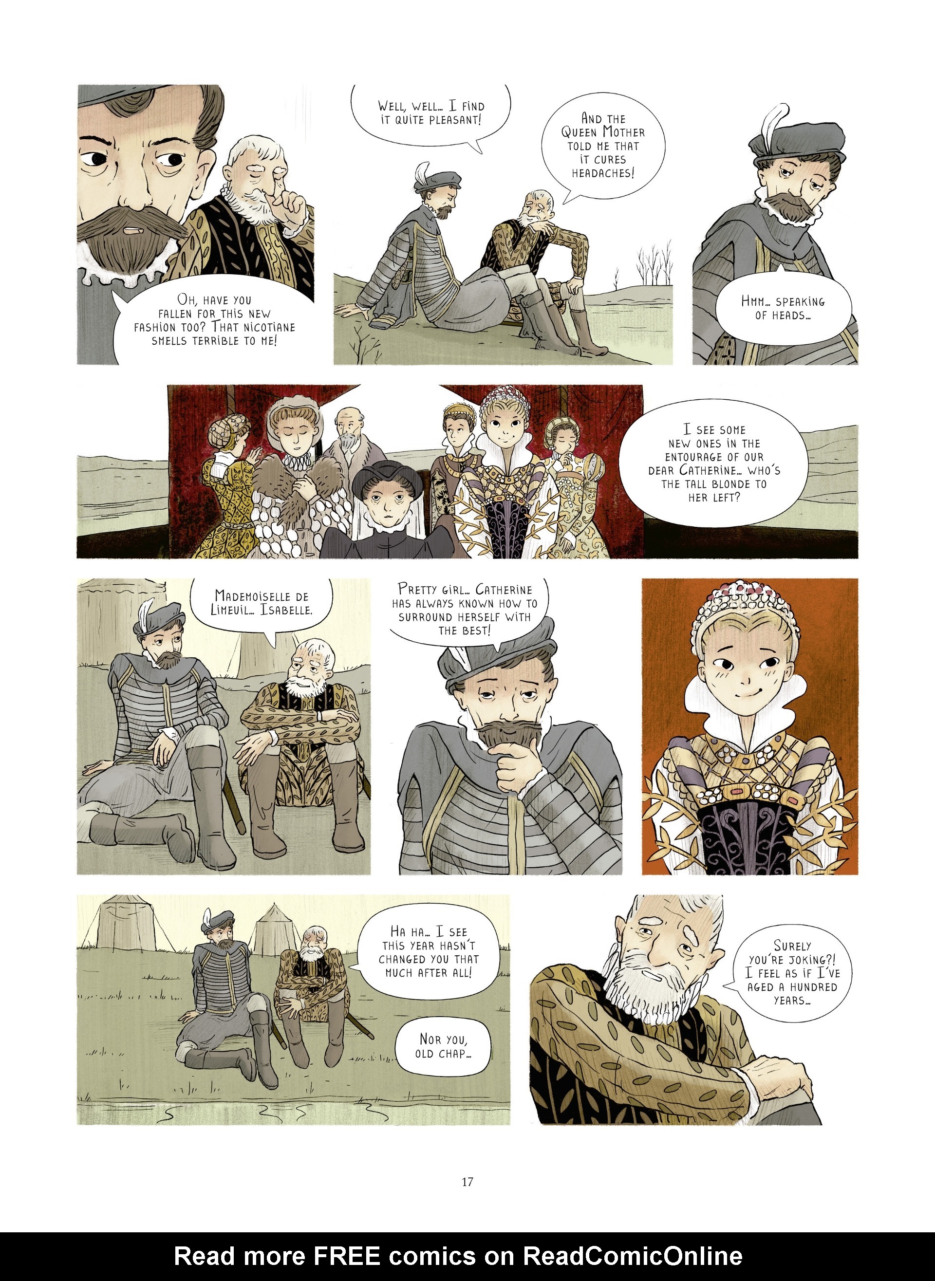 Read online Catherine de' Medici, The Flying Squadron: The Good Girl comic -  Issue # TPB - 17