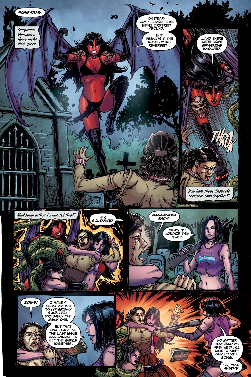 Read online Hack/Slash Omnibus: The Crossovers comic -  Issue # TPB (Part 4) - 48