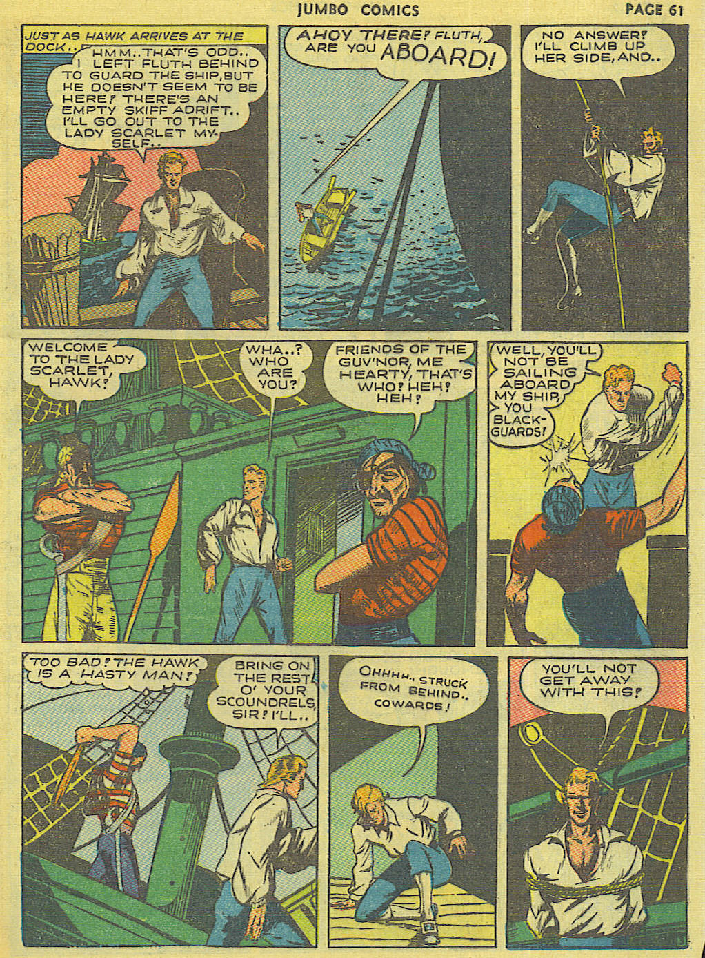Read online Jumbo Comics comic -  Issue #42 - 63