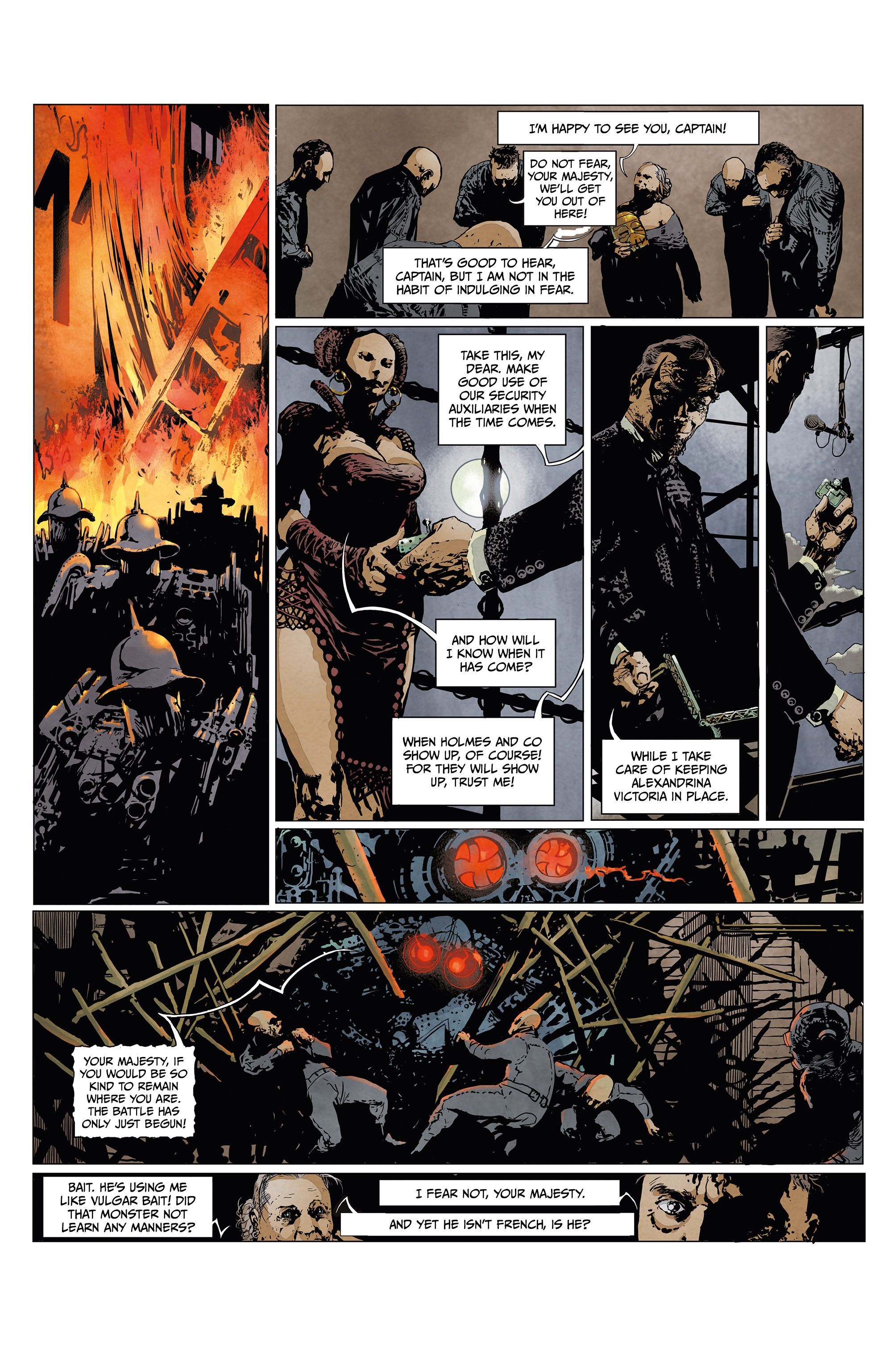 Read online M.O.R.I.A.R.T.Y : The Clockwork Empire comic -  Issue #4 - 26