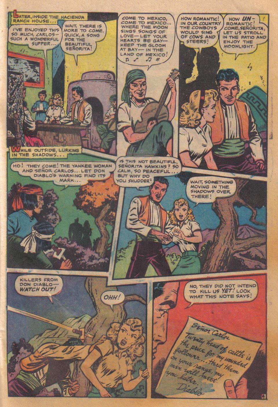 Read online Cowgirl Romances (1950) comic -  Issue #6 - 29