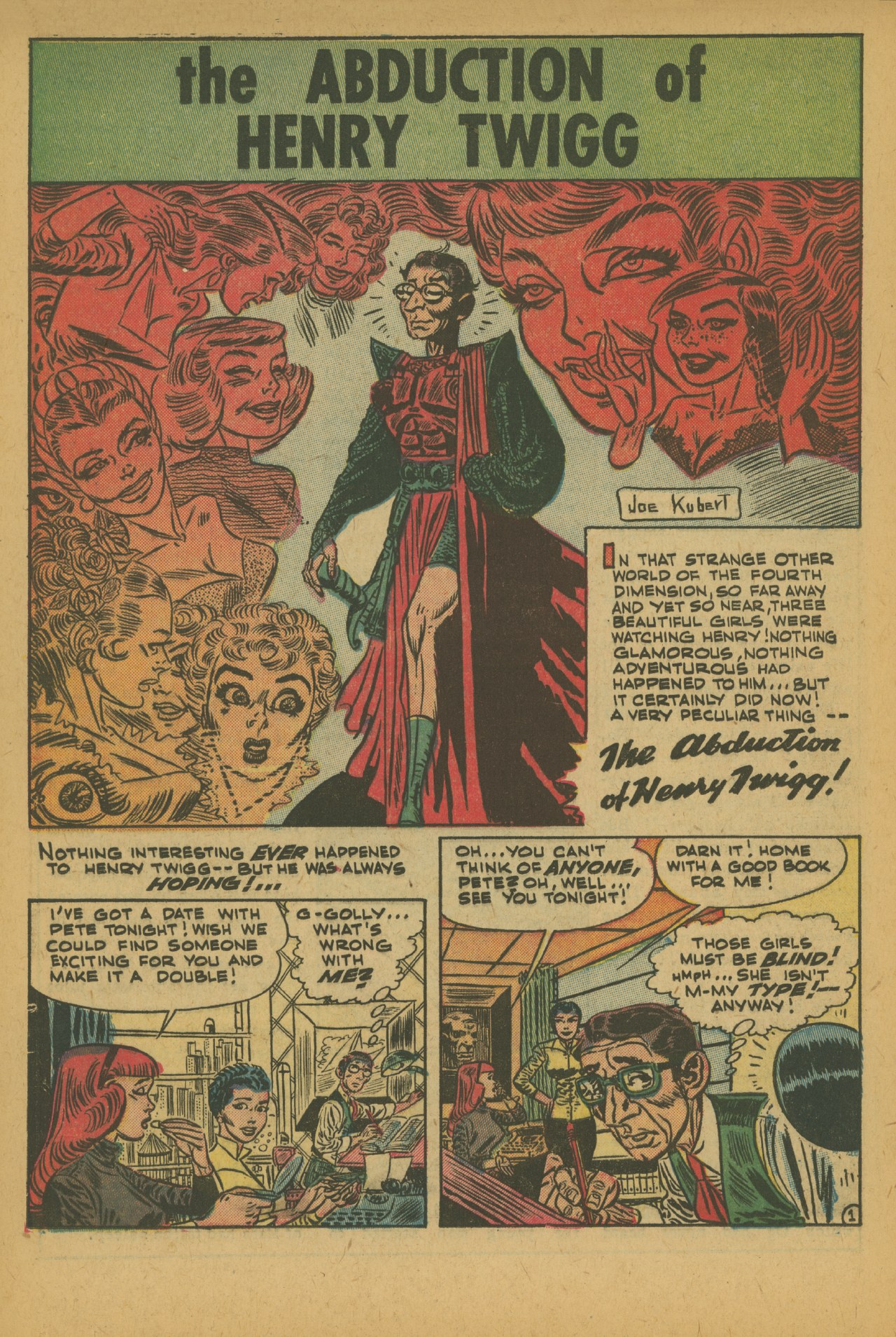 Read online Strange Worlds (1950) comic -  Issue #8 - 20