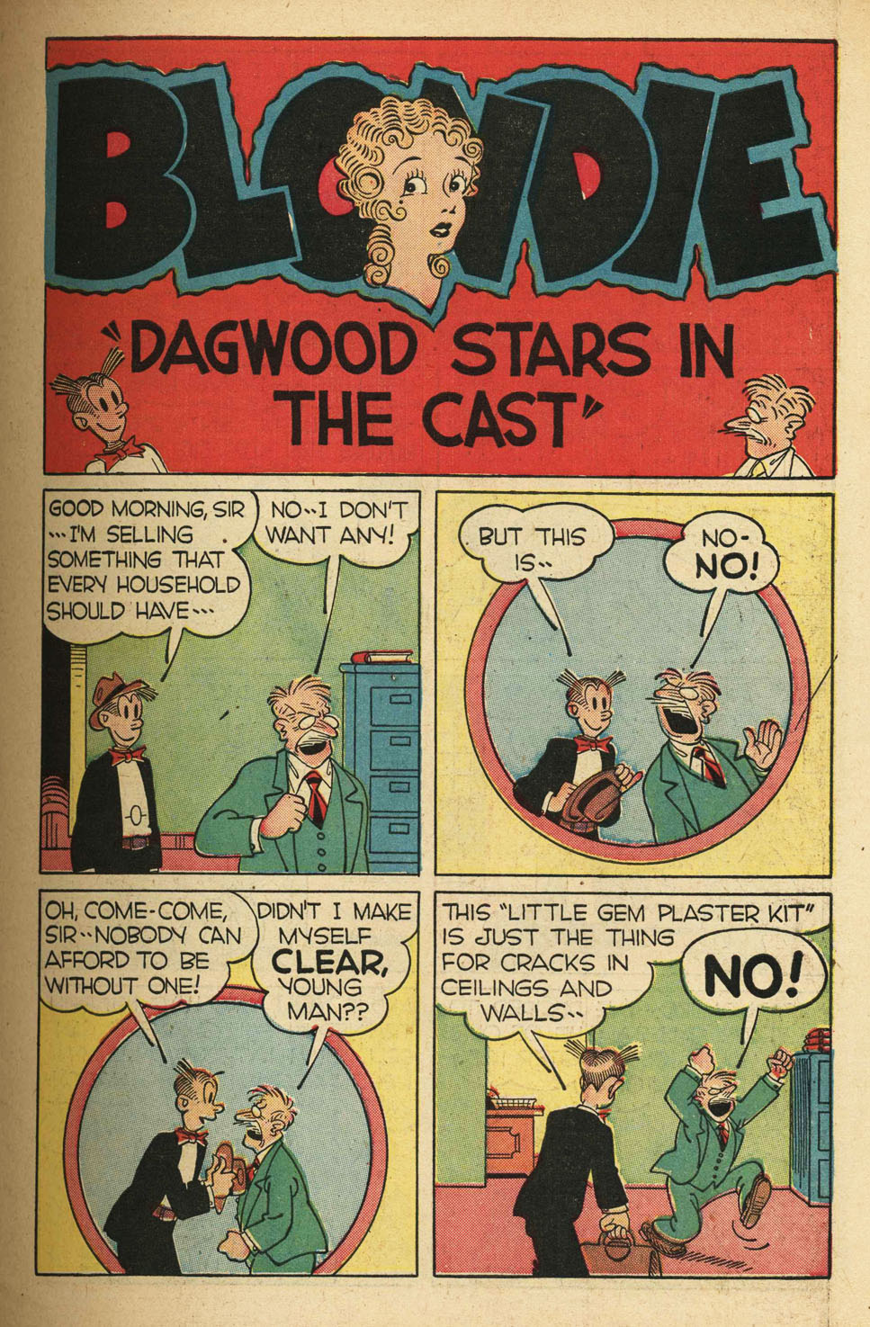Read online Blondie Comics (1947) comic -  Issue #6 - 3
