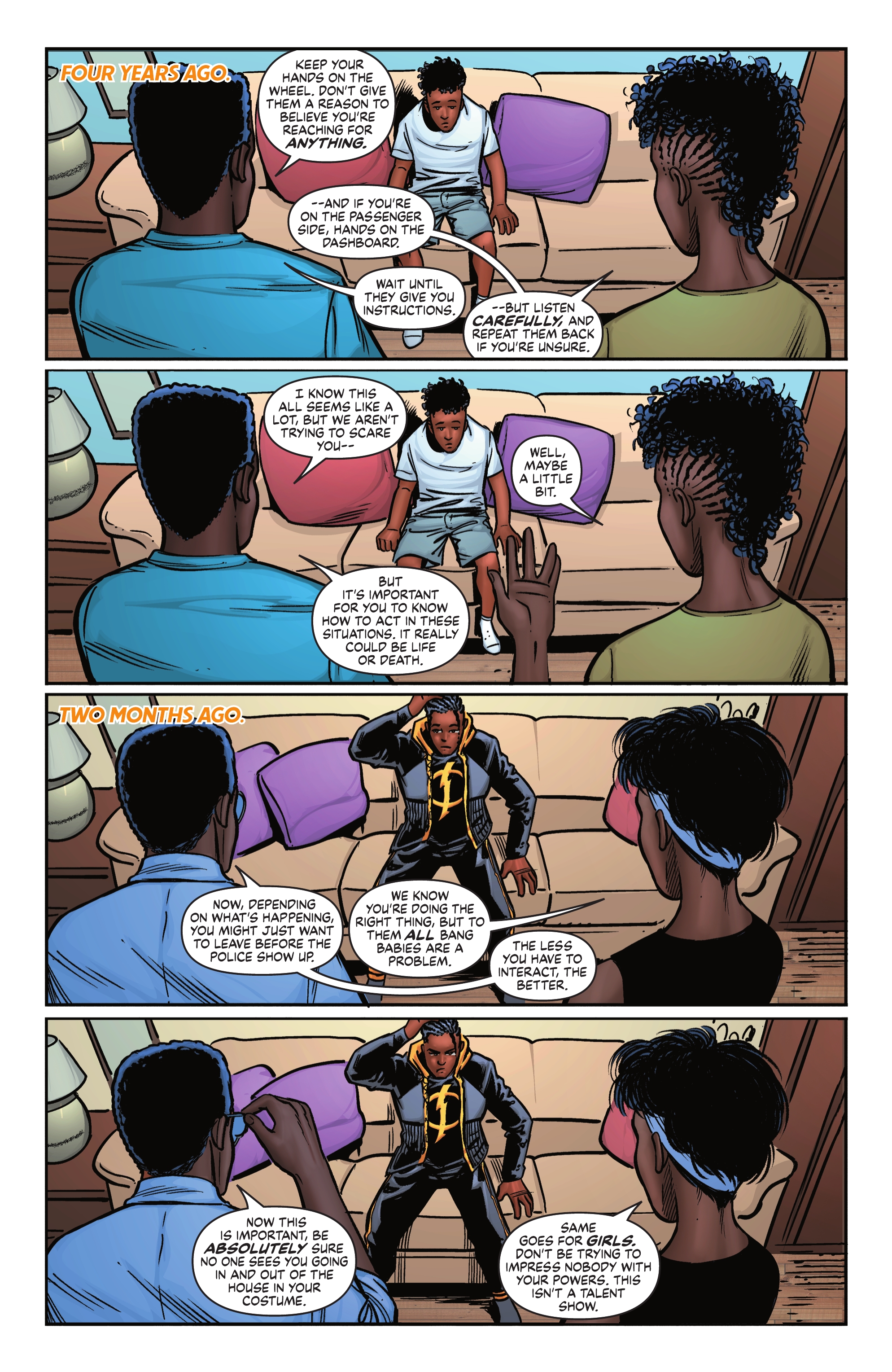 Read online New Talent Showcase: The Milestone Initiative comic -  Issue # TPB - 90