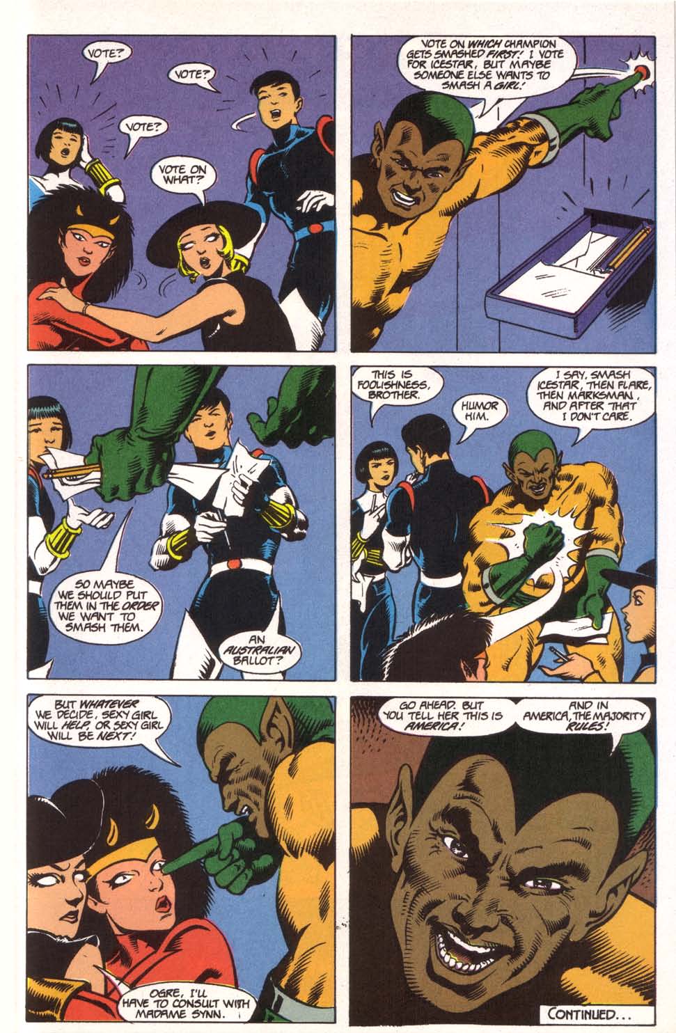 Read online Flare (1990) comic -  Issue #7 - 11