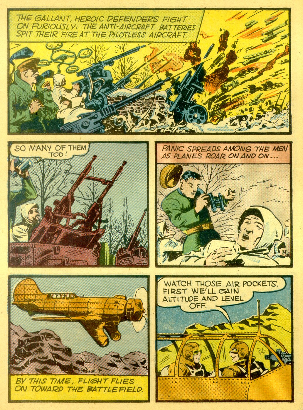 Read online Captain Flight Comics comic -  Issue #2 - 8