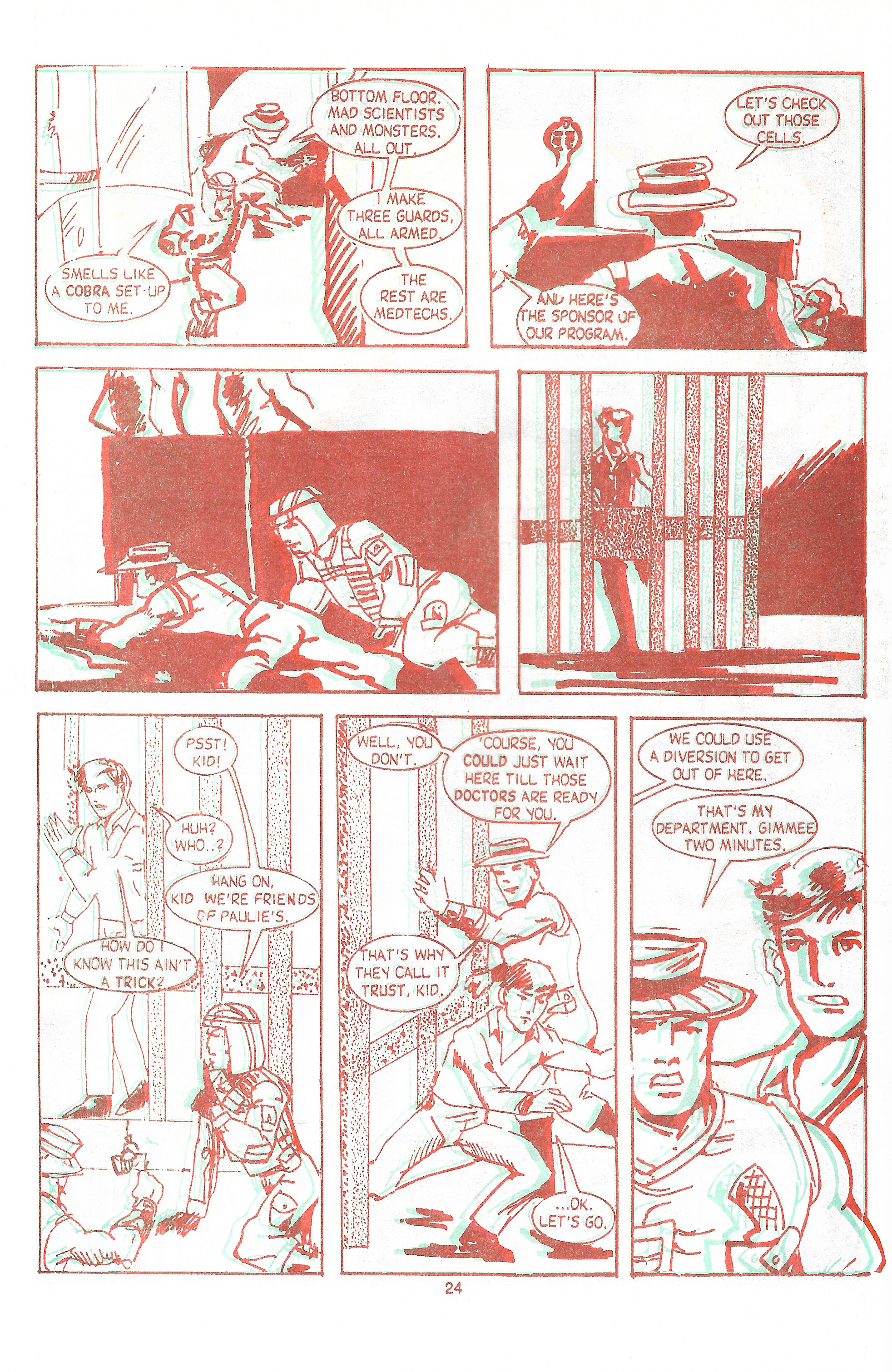 Read online Blackthorne 3-D Series comic -  Issue #26 - 26