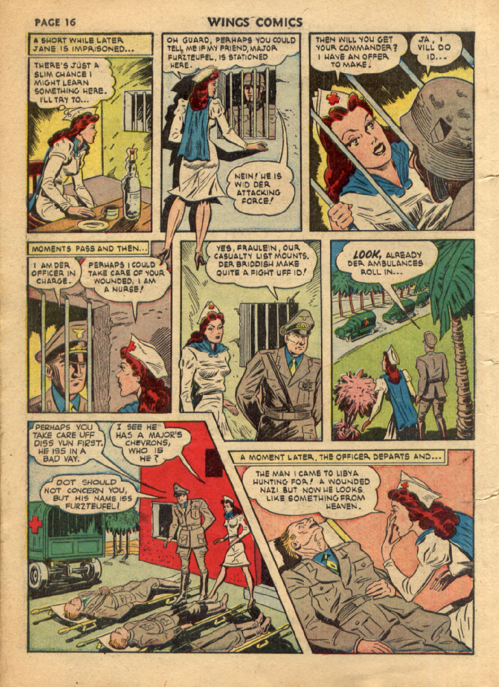 Read online Wings Comics comic -  Issue #21 - 18