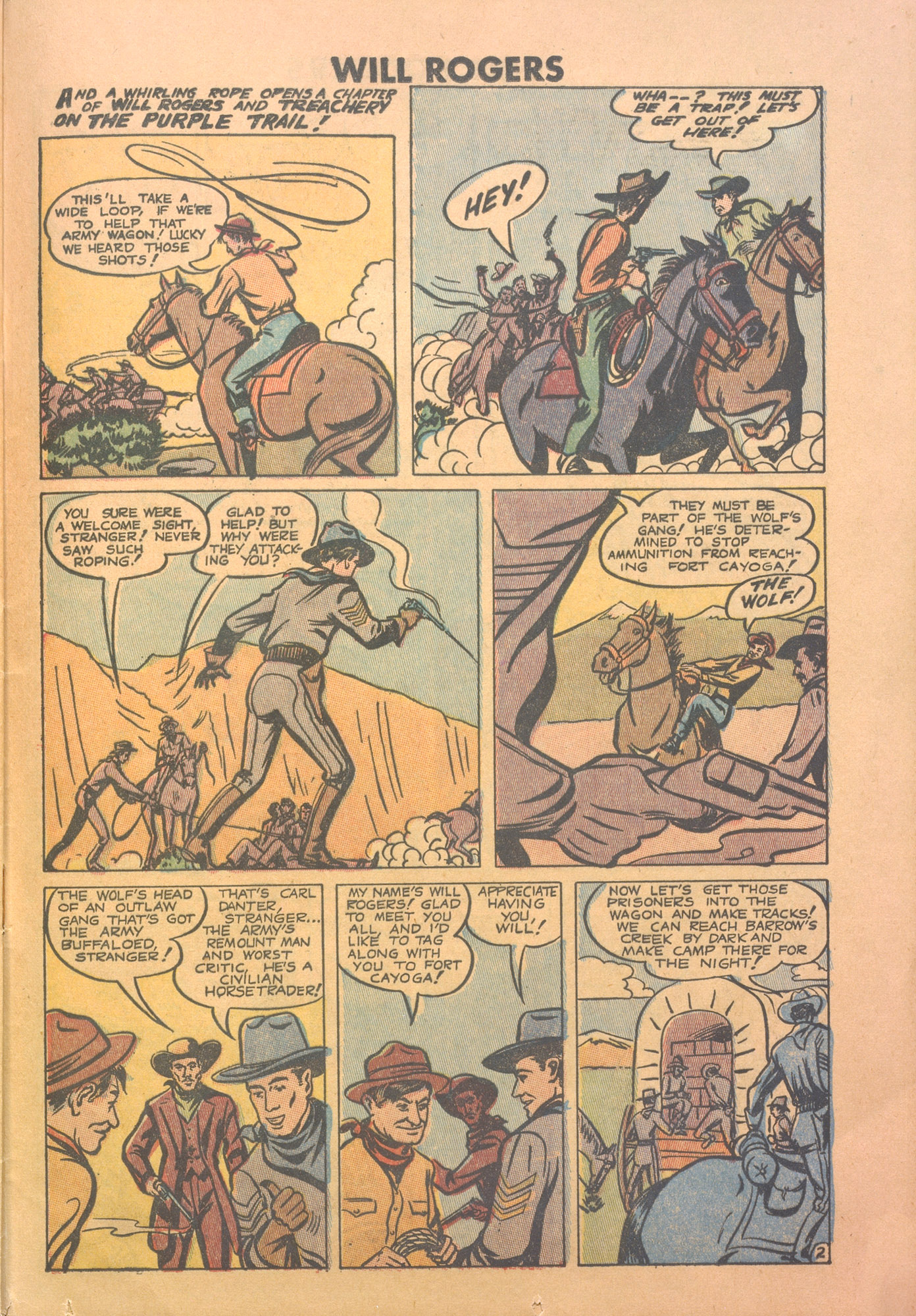 Read online Will Rogers Western comic -  Issue #5 - 25