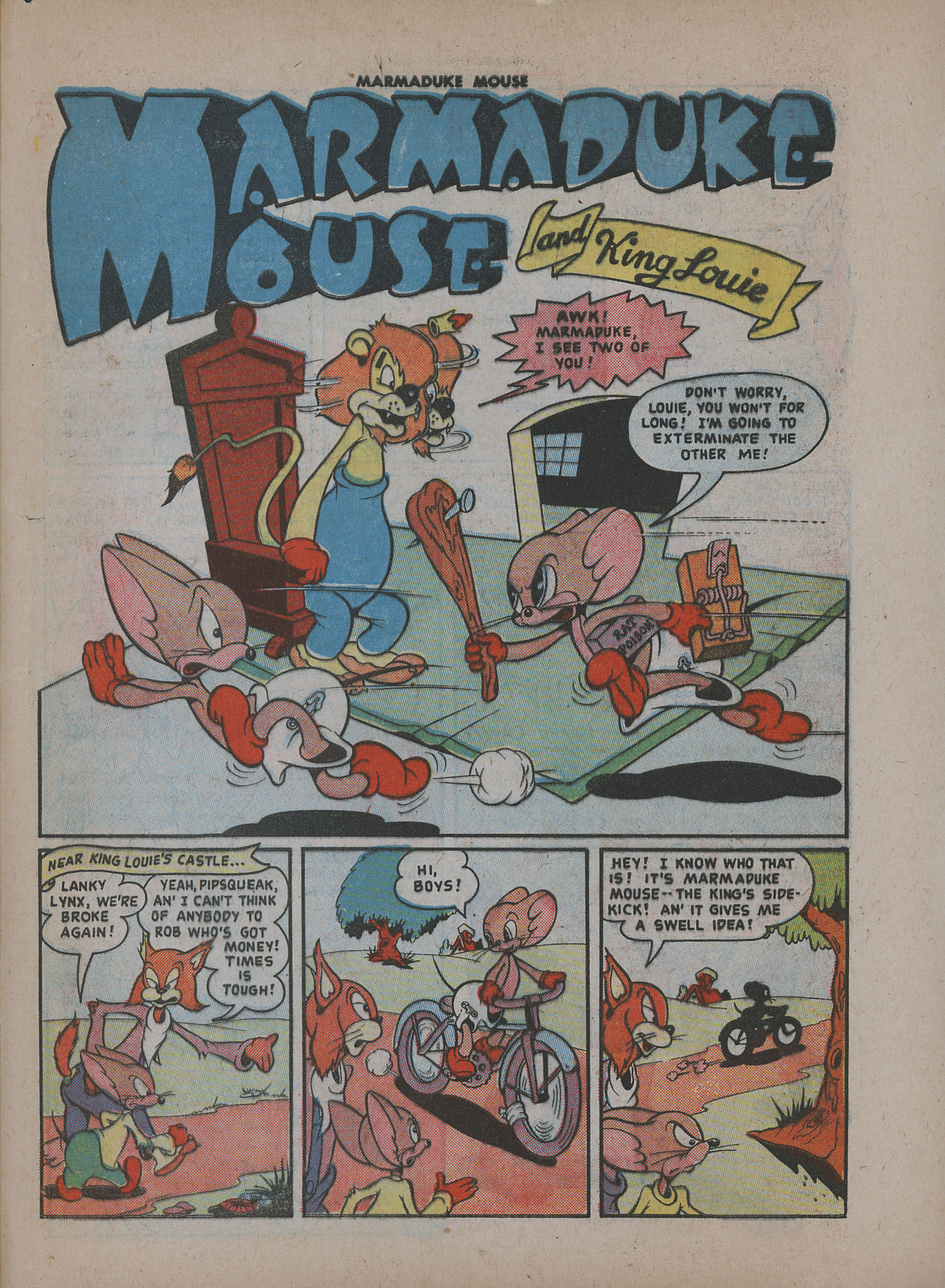 Read online Marmaduke Mouse comic -  Issue #15 - 29