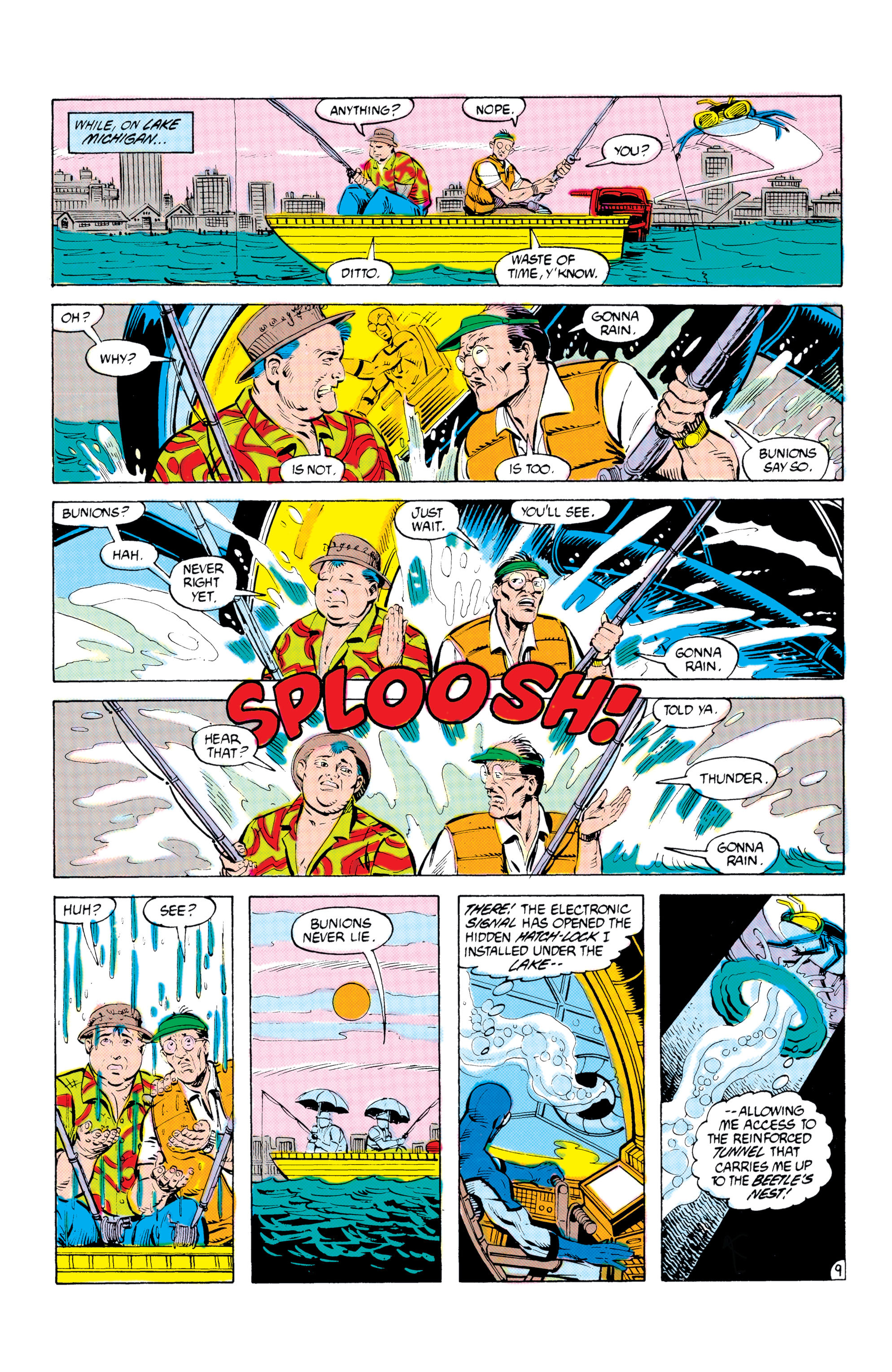 Read online Blue Beetle (1986) comic -  Issue #6 - 10