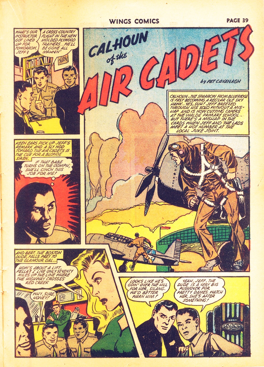 Read online Wings Comics comic -  Issue #28 - 41
