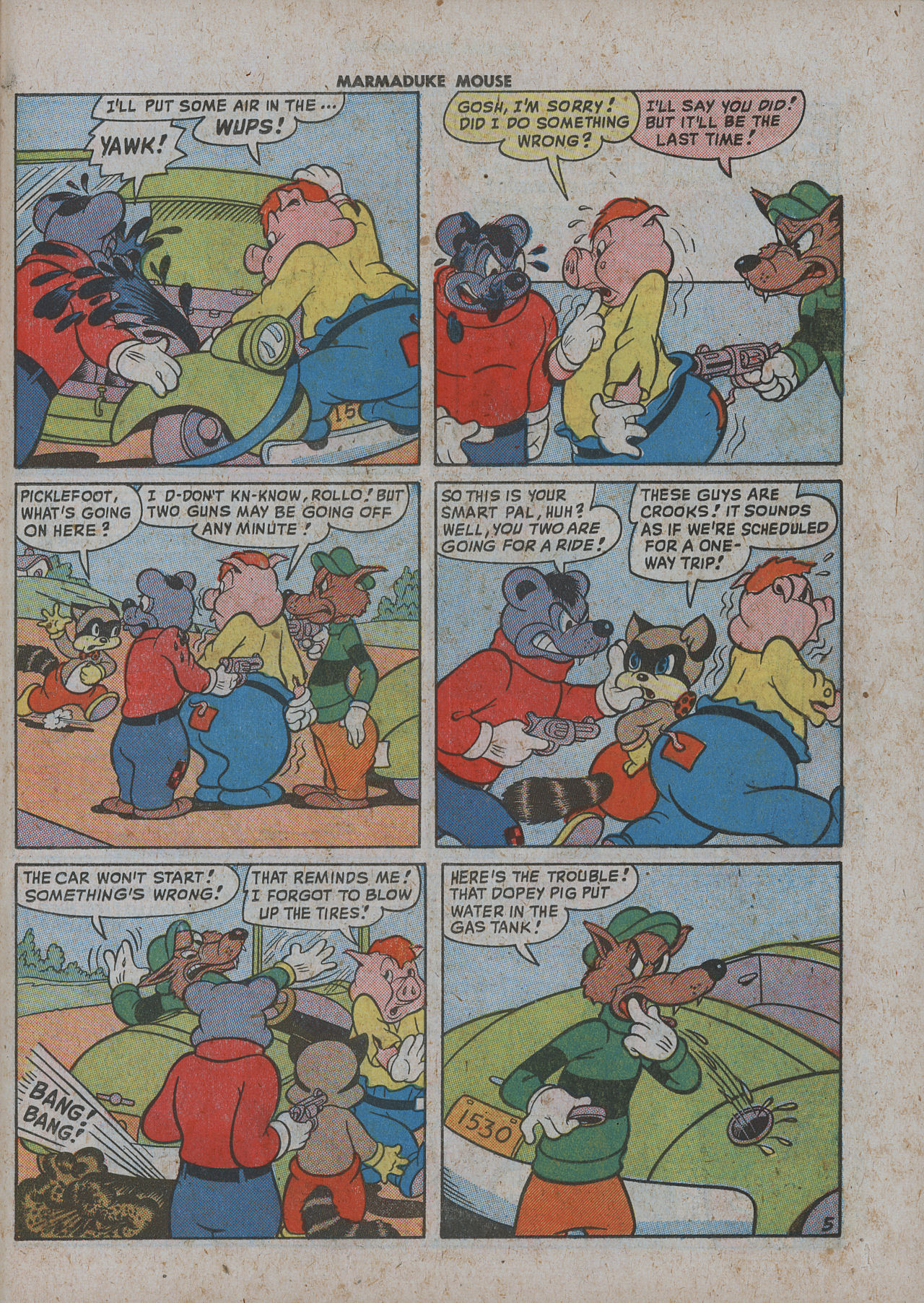 Read online Marmaduke Mouse comic -  Issue #14 - 25