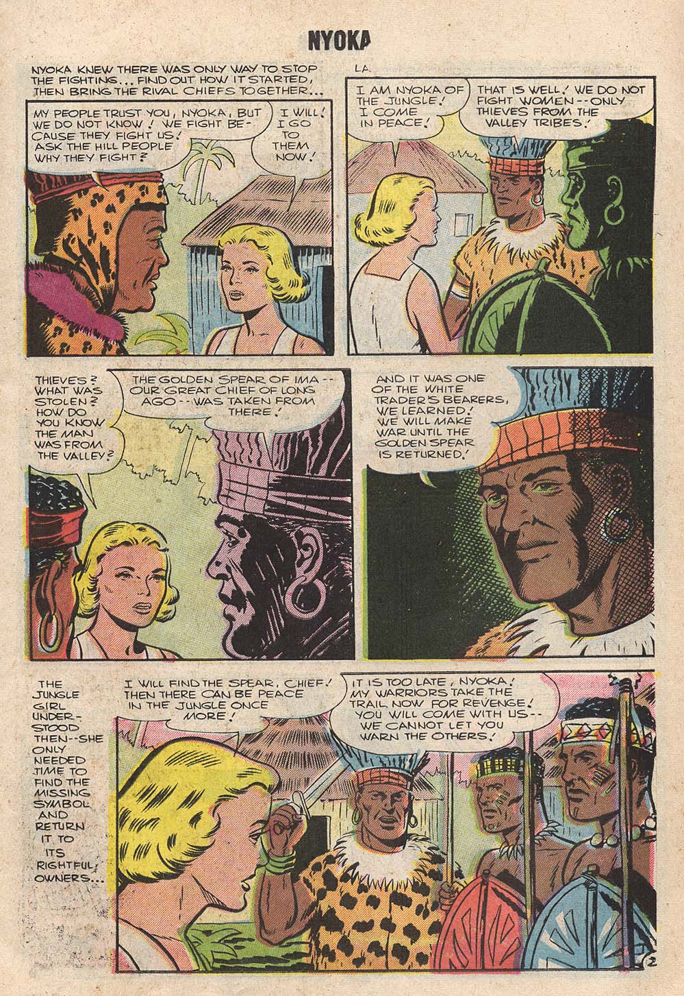 Read online Nyoka the Jungle Girl (1955) comic -  Issue #21 - 11