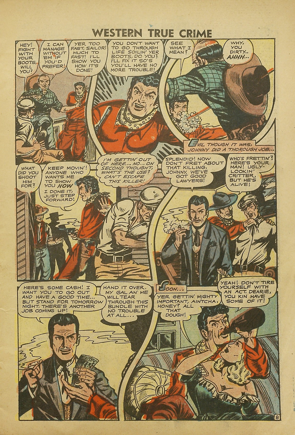 Read online Western True Crime comic -  Issue #3 - 9