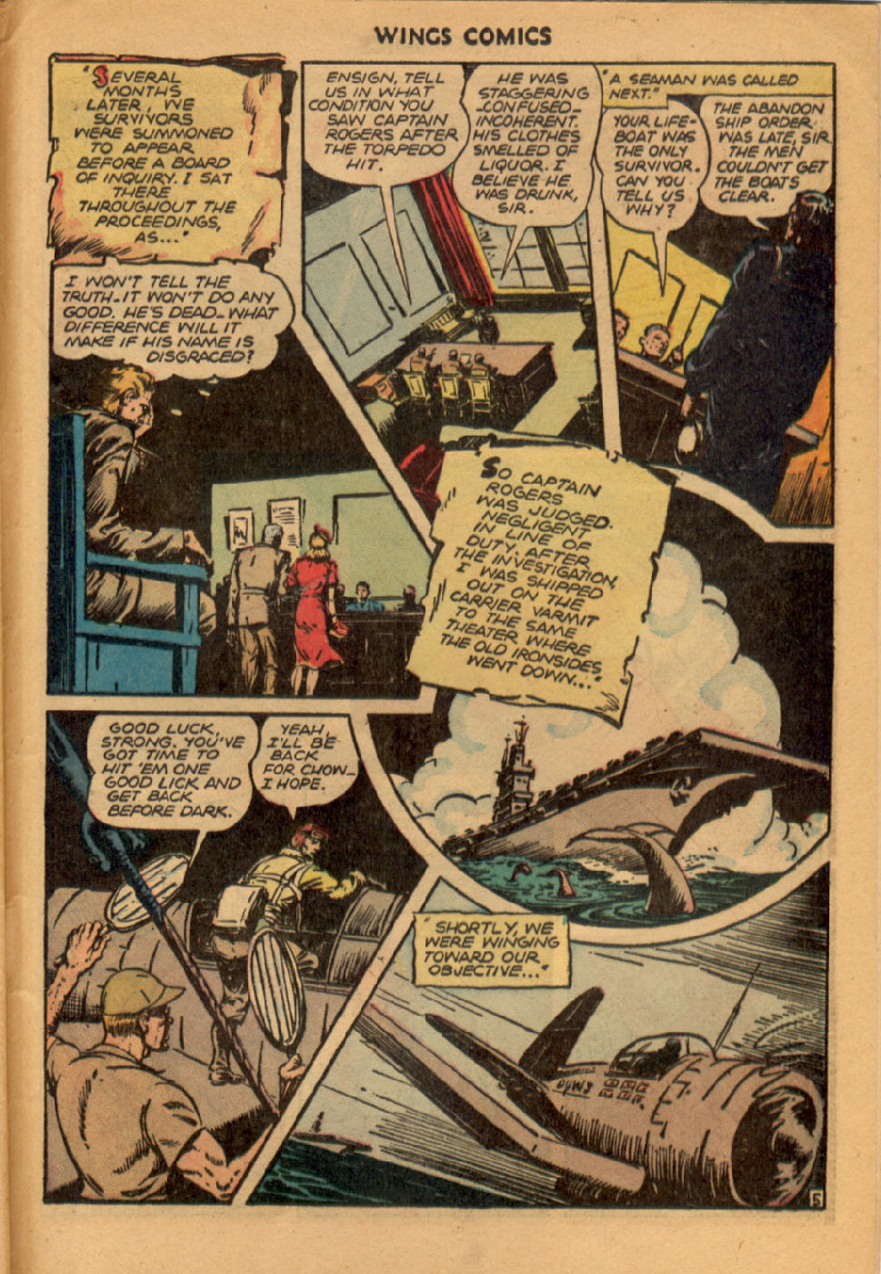 Read online Wings Comics comic -  Issue #72 - 47