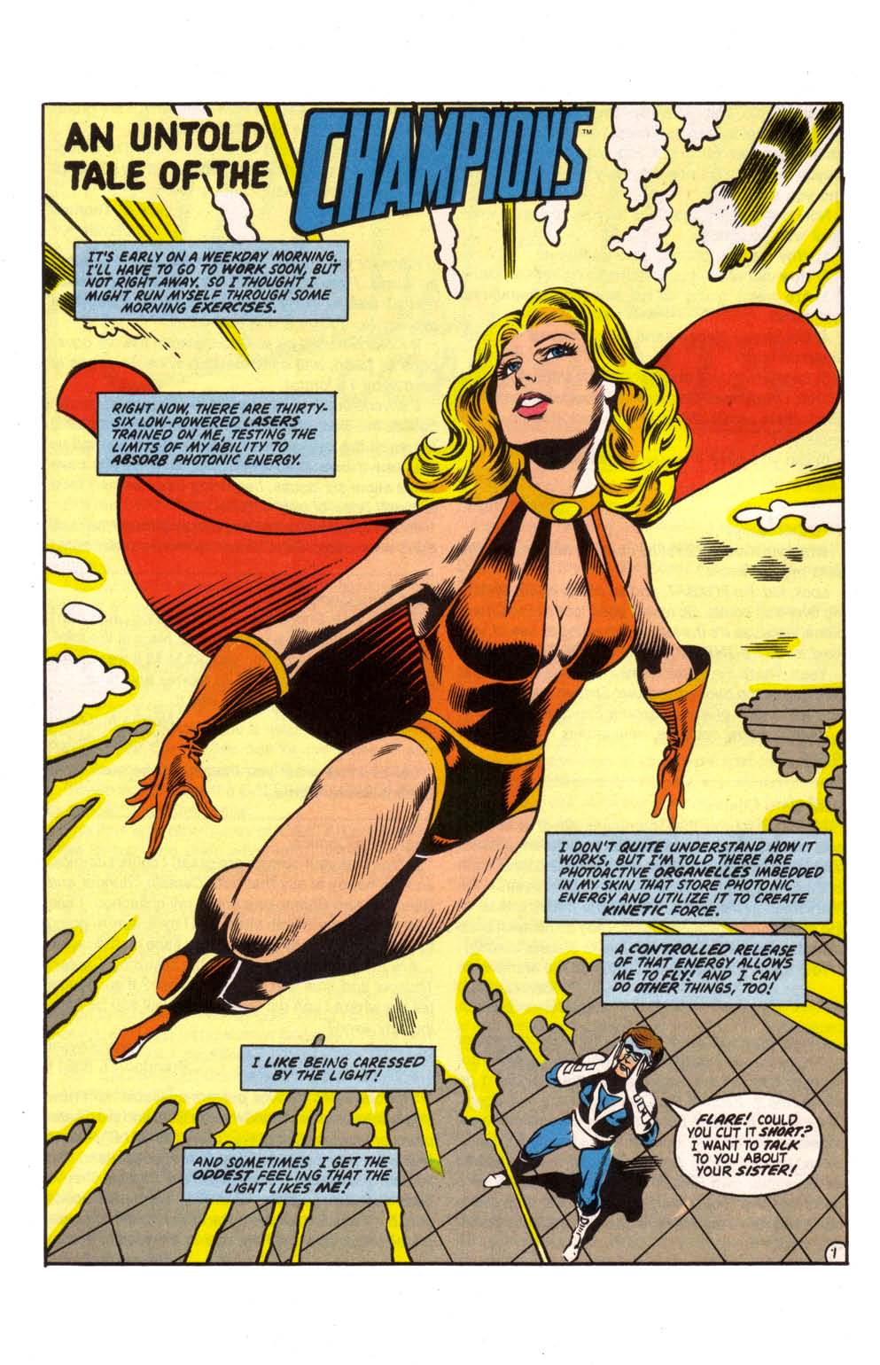 Read online Flare First Edition comic -  Issue #9 - 3
