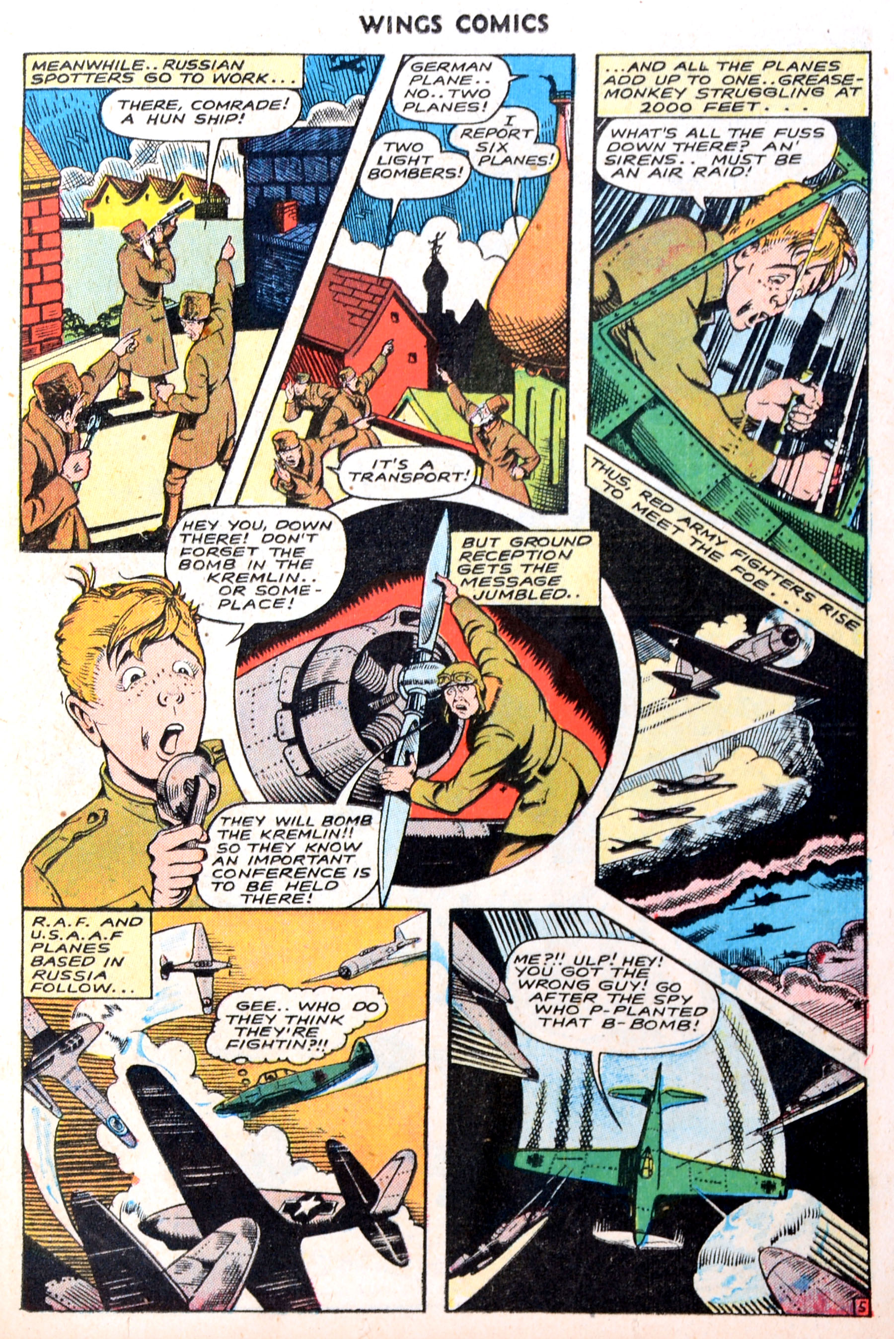 Read online Wings Comics comic -  Issue #47 - 17