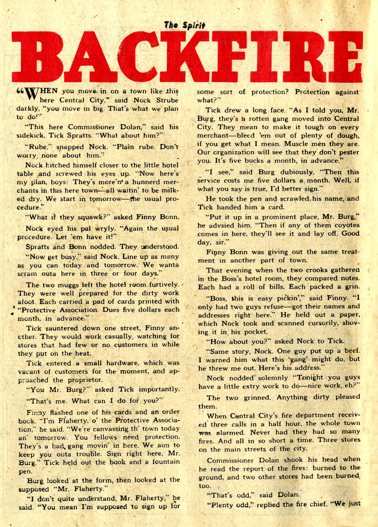Read online The Spirit (1944) comic -  Issue #10 - 40