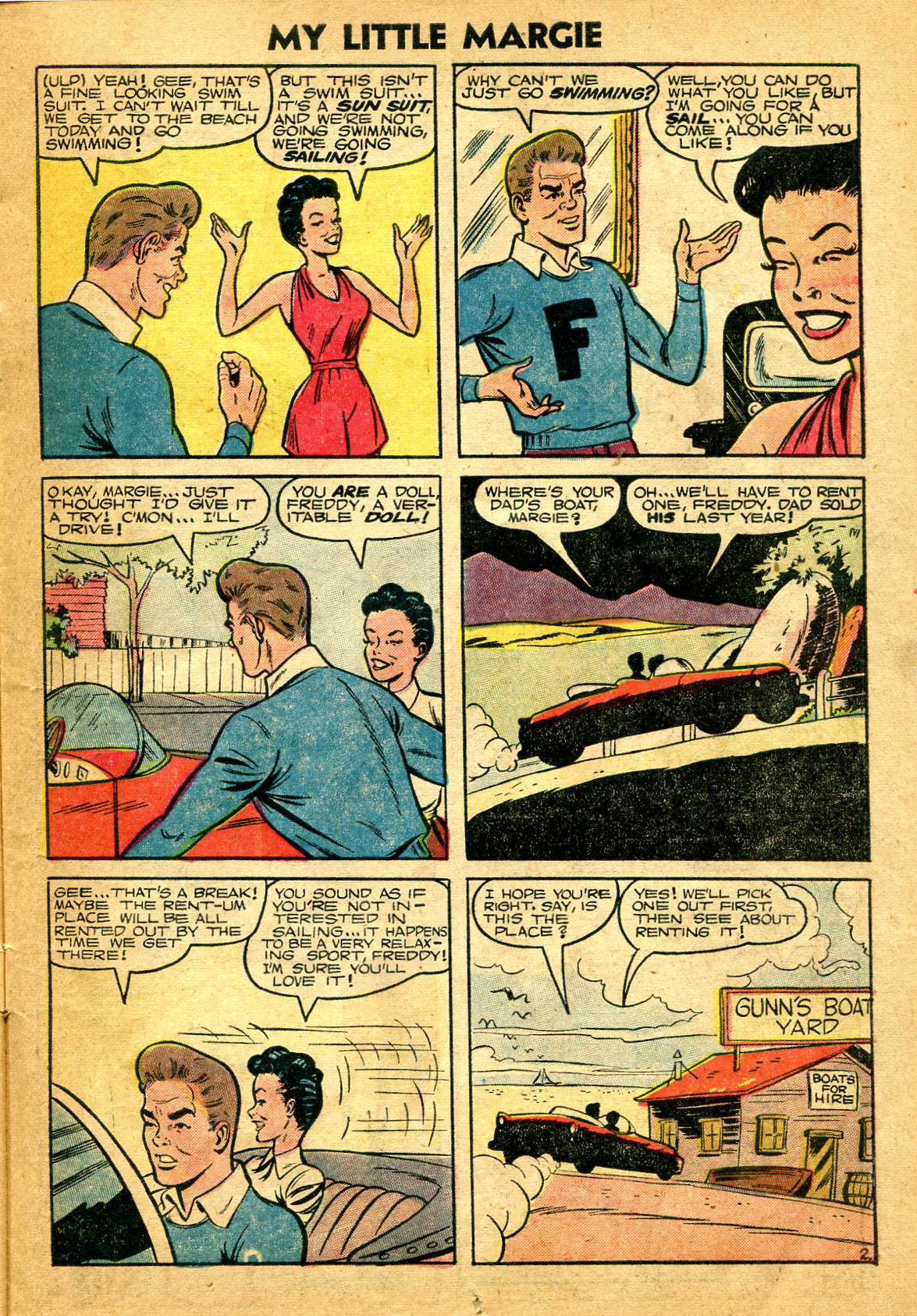 Read online My Little Margie (1954) comic -  Issue #2 - 11
