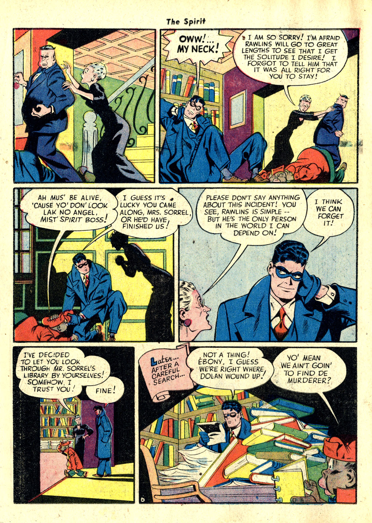 Read online The Spirit (1944) comic -  Issue #10 - 16