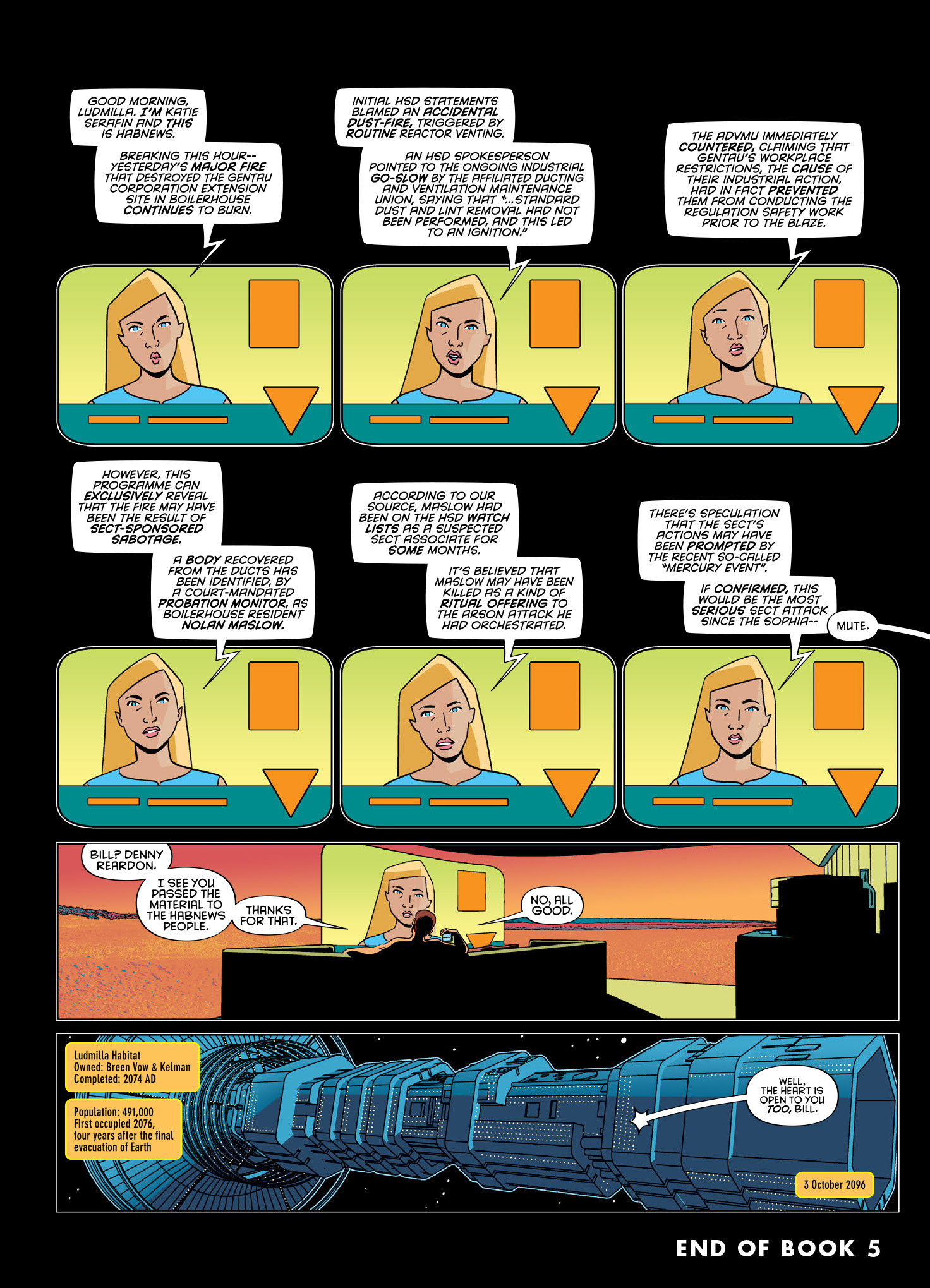 Read online Brink comic -  Issue # TPB 5 - 129
