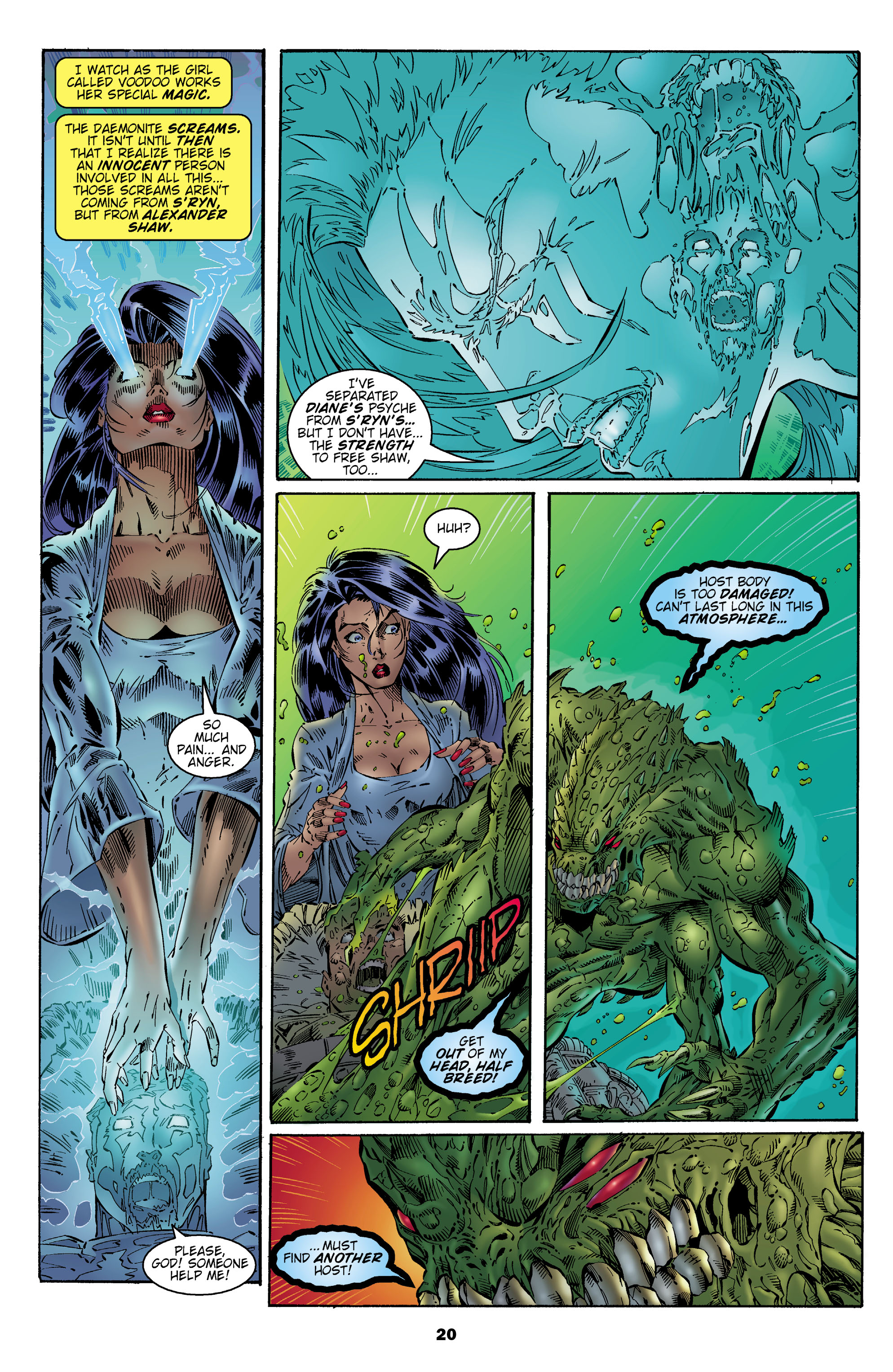Read online Backlash comic -  Issue #6 - 21