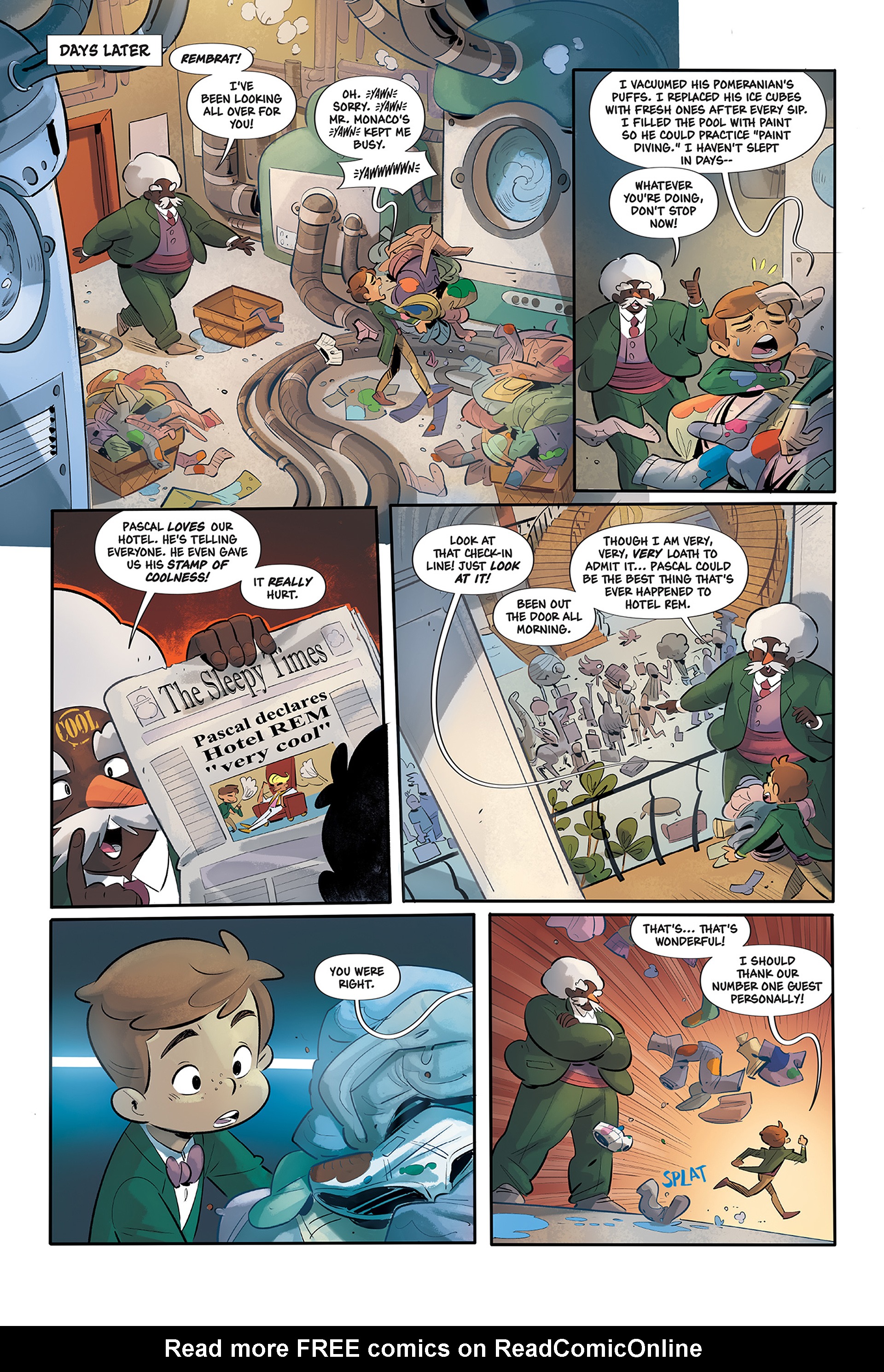 Read online Hotel REM comic -  Issue # TPB - 32