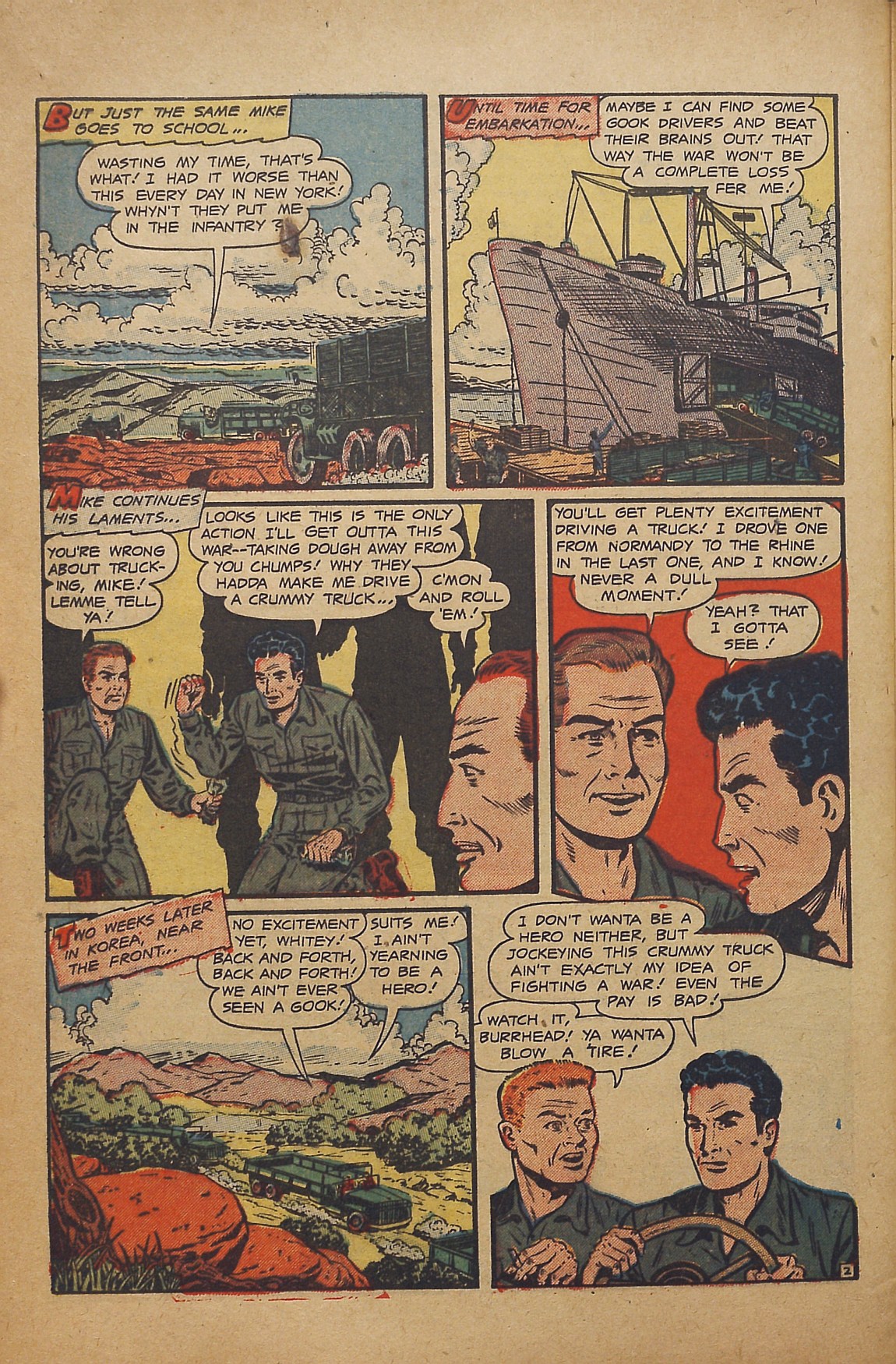 Read online G-I in Battle (1952) comic -  Issue #5 - 28
