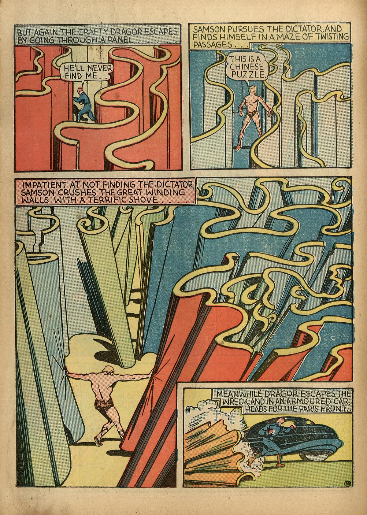 Read online Samson (1940) comic -  Issue #1 - 43