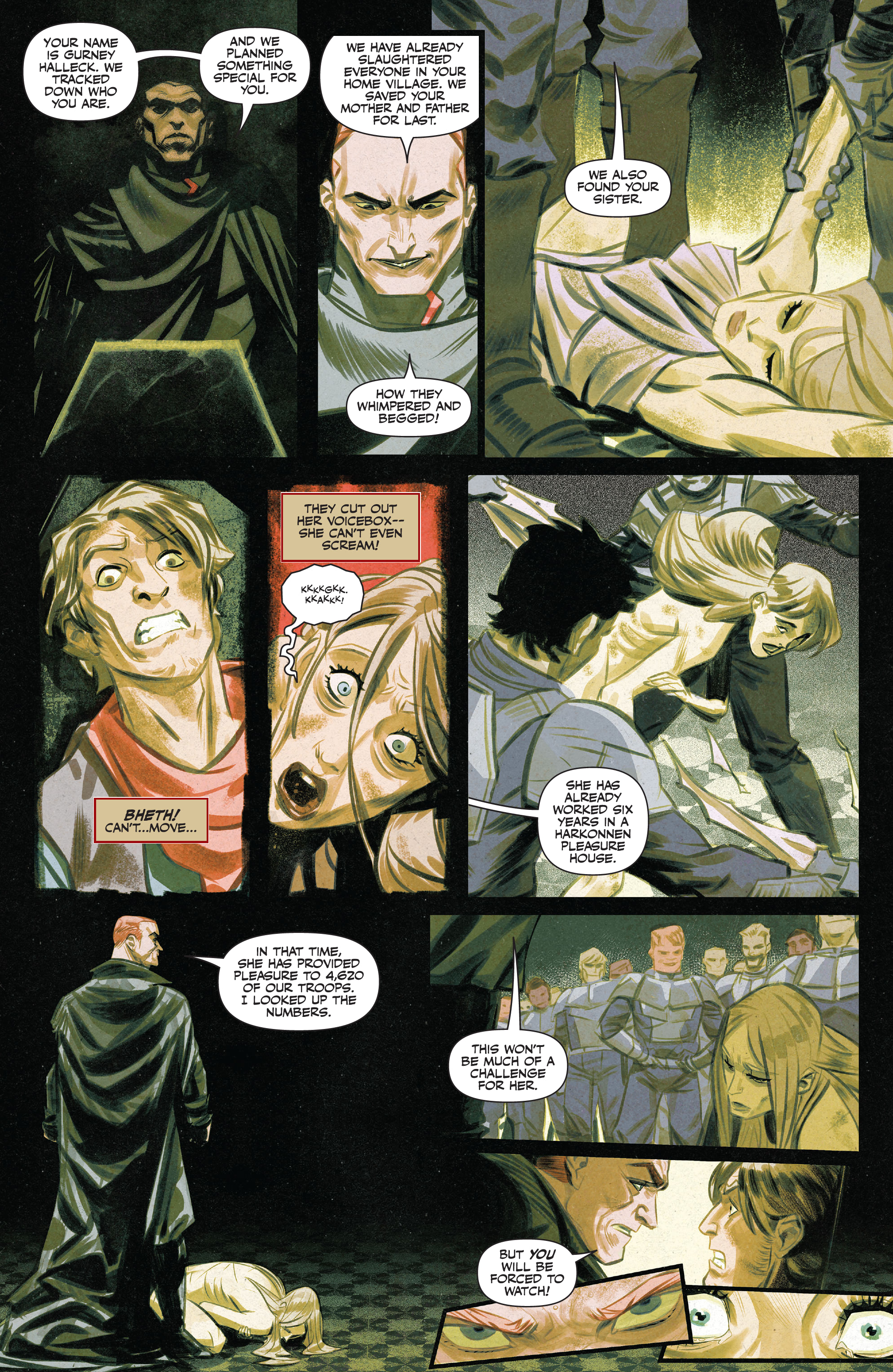 Read online Dune: House Harkonnen comic -  Issue #6 - 19