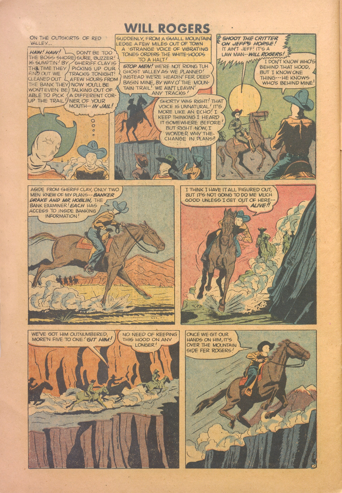 Read online Will Rogers Western comic -  Issue #2 - 30