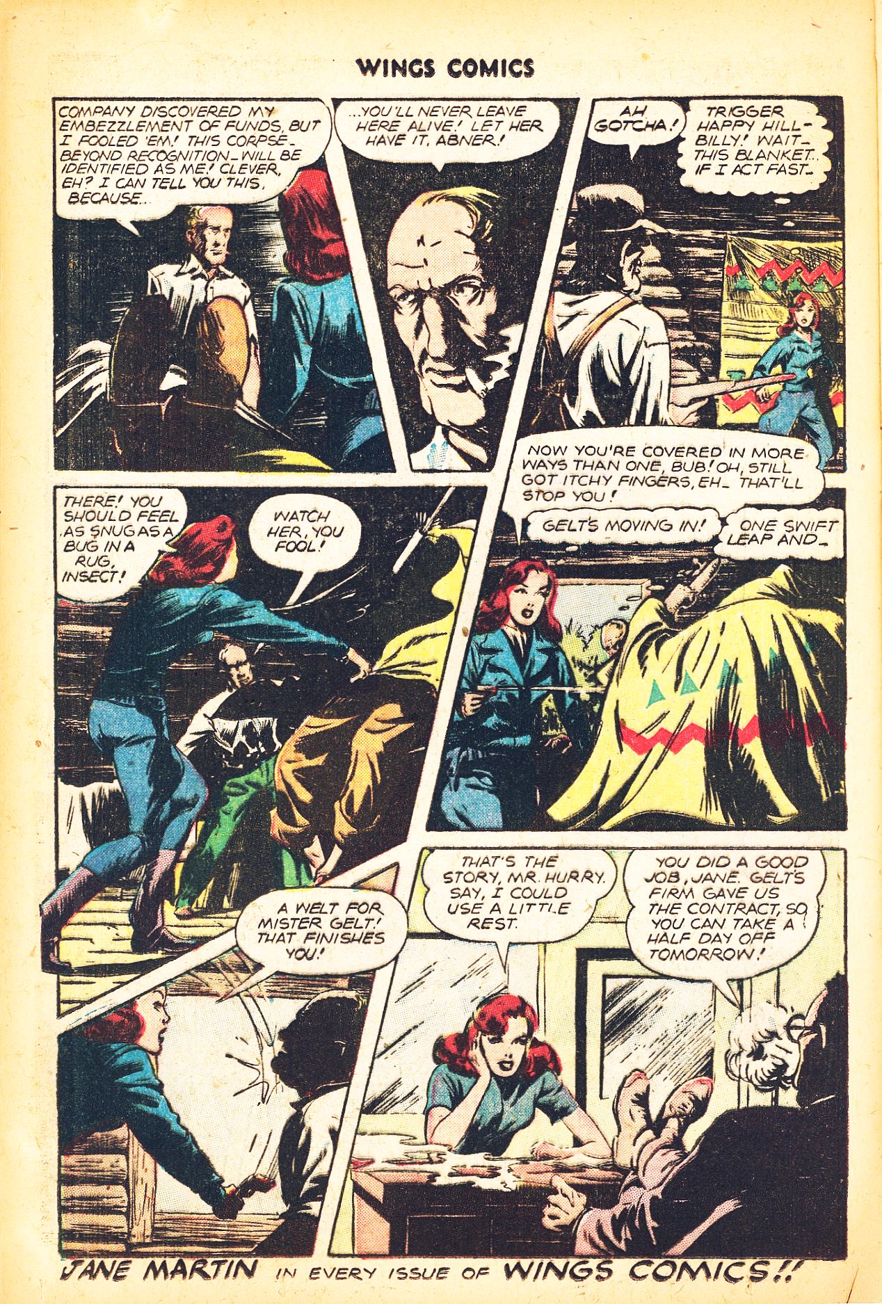 Read online Wings Comics comic -  Issue #77 - 18