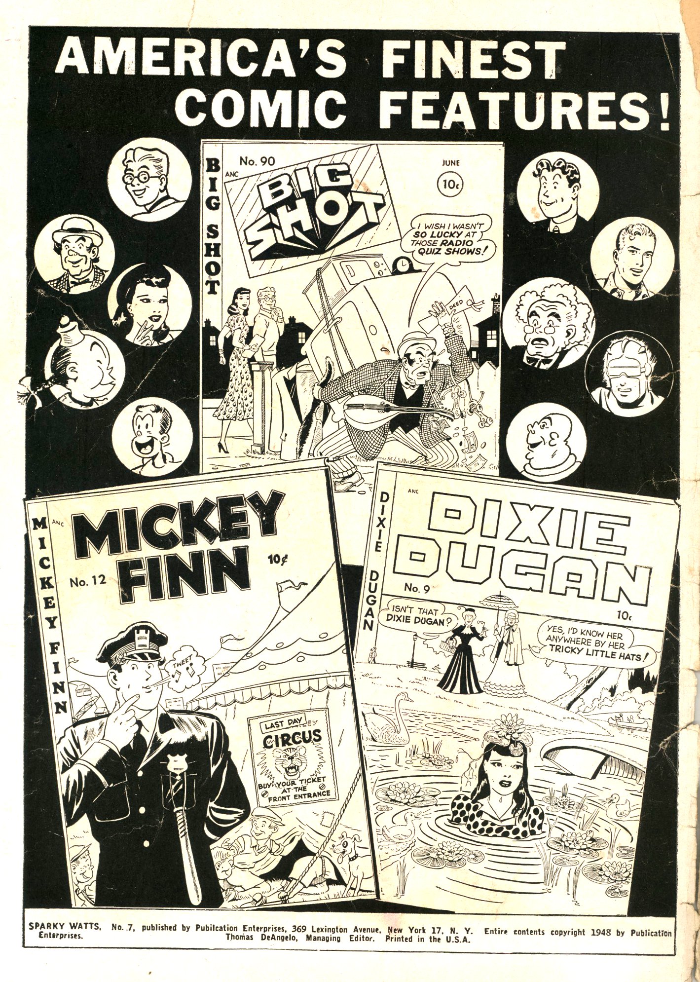 Read online Sparky Watts comic -  Issue #7 - 2
