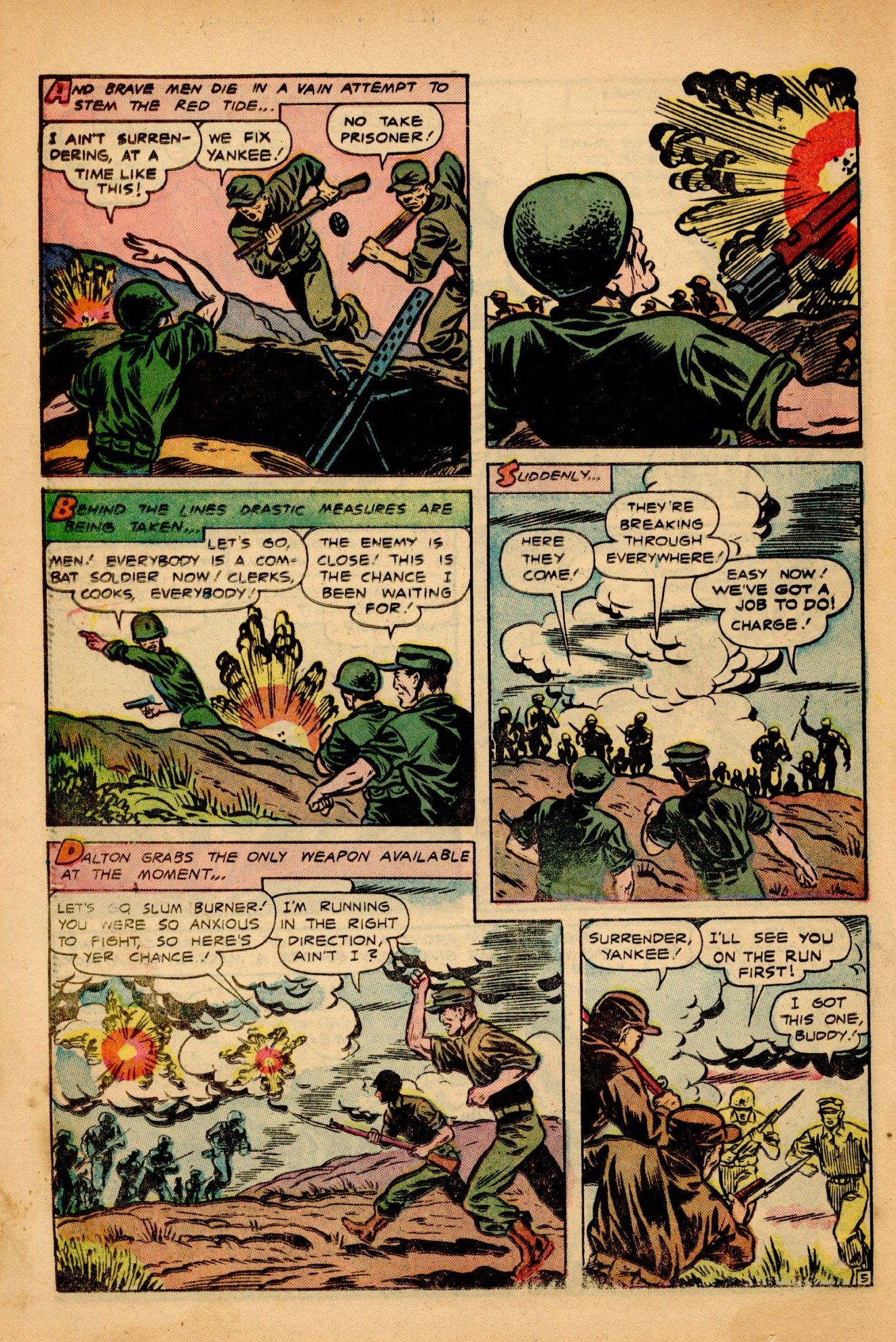 Read online G.I. in Battle (1957) comic -  Issue #1 - 24