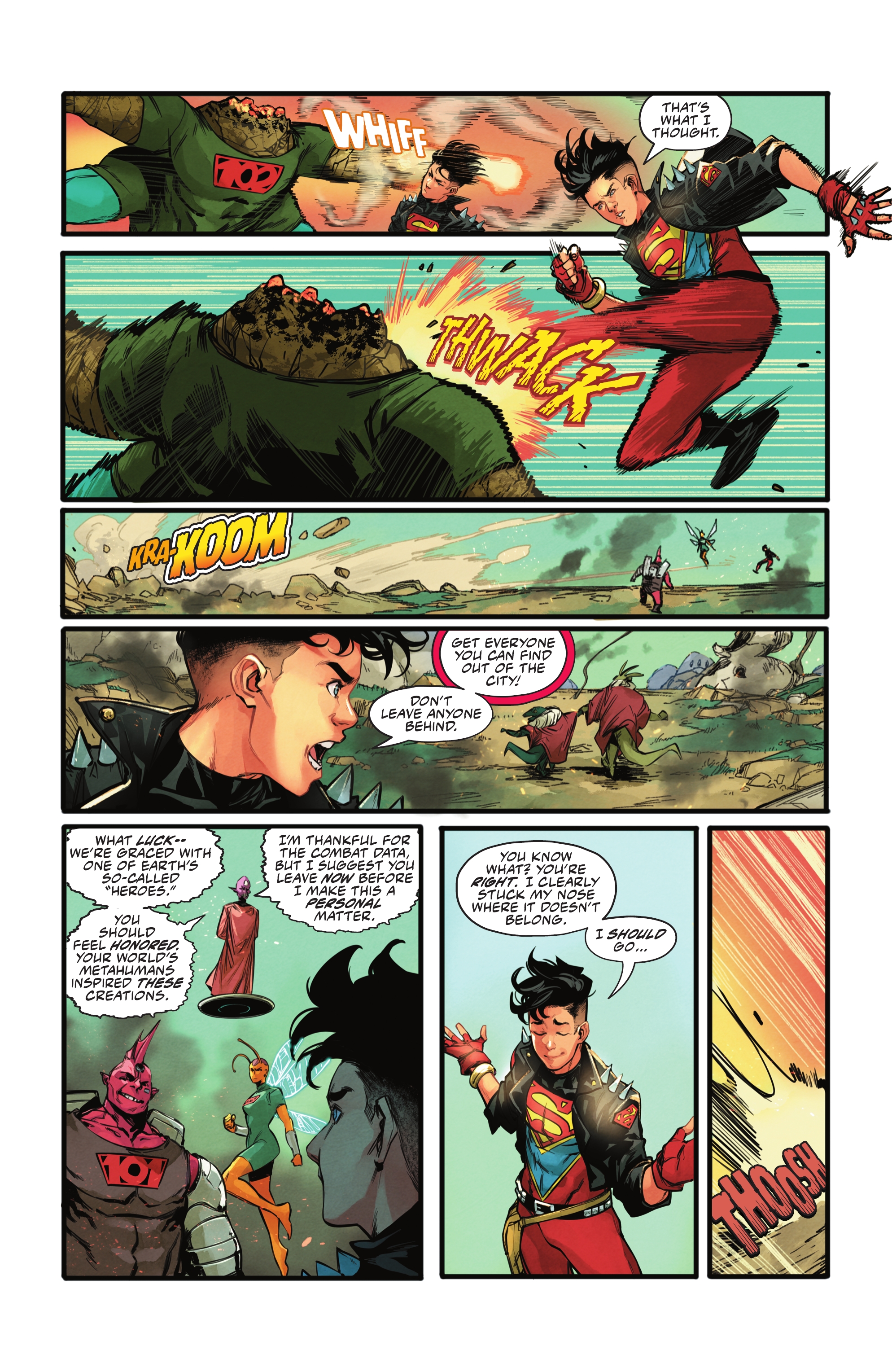 Read online Superboy: The Man Of Tomorrow comic -  Issue #1 - 12
