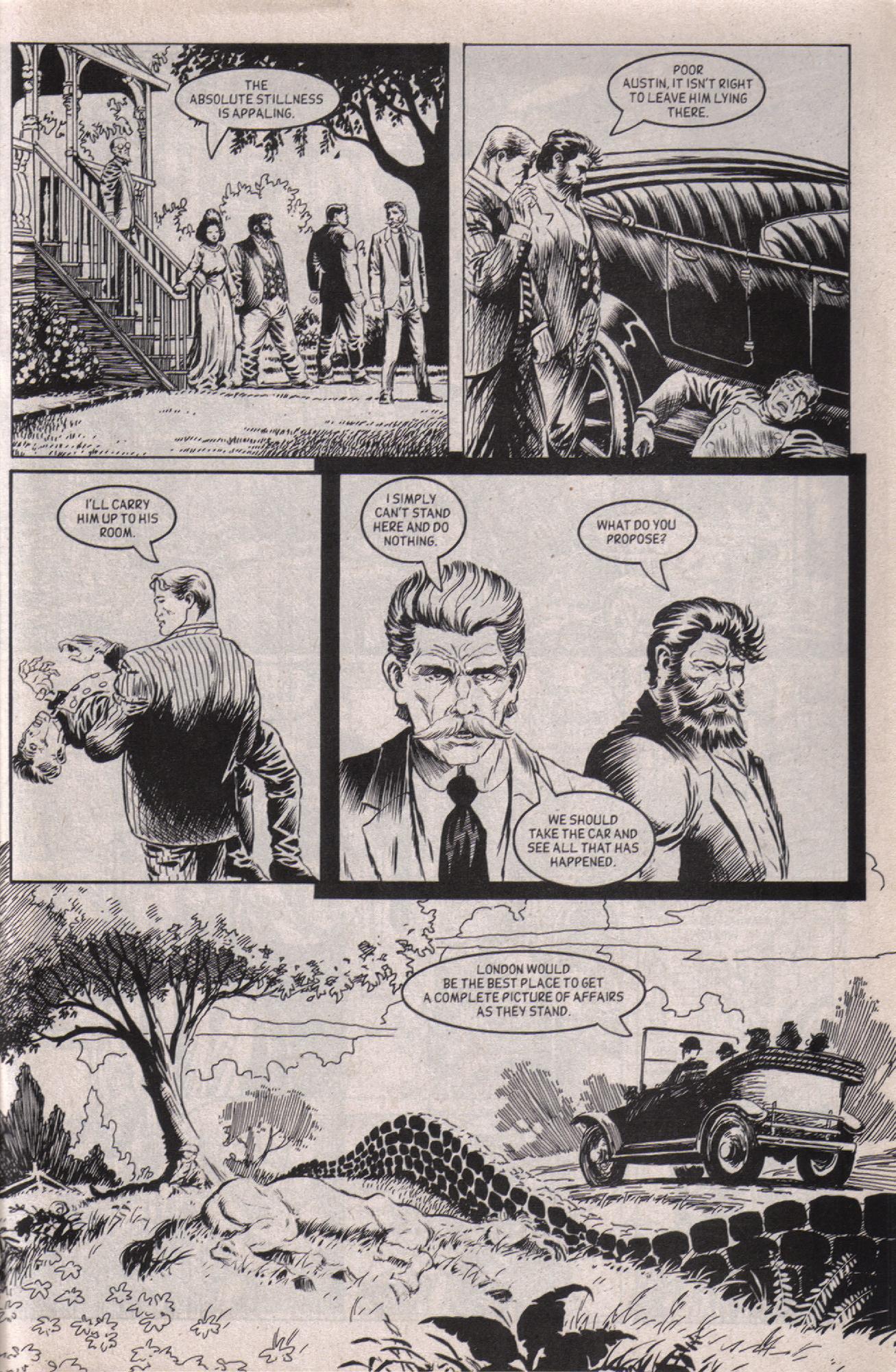 Read online Professor Challenger: The Poison Belt comic -  Issue # Full - 25