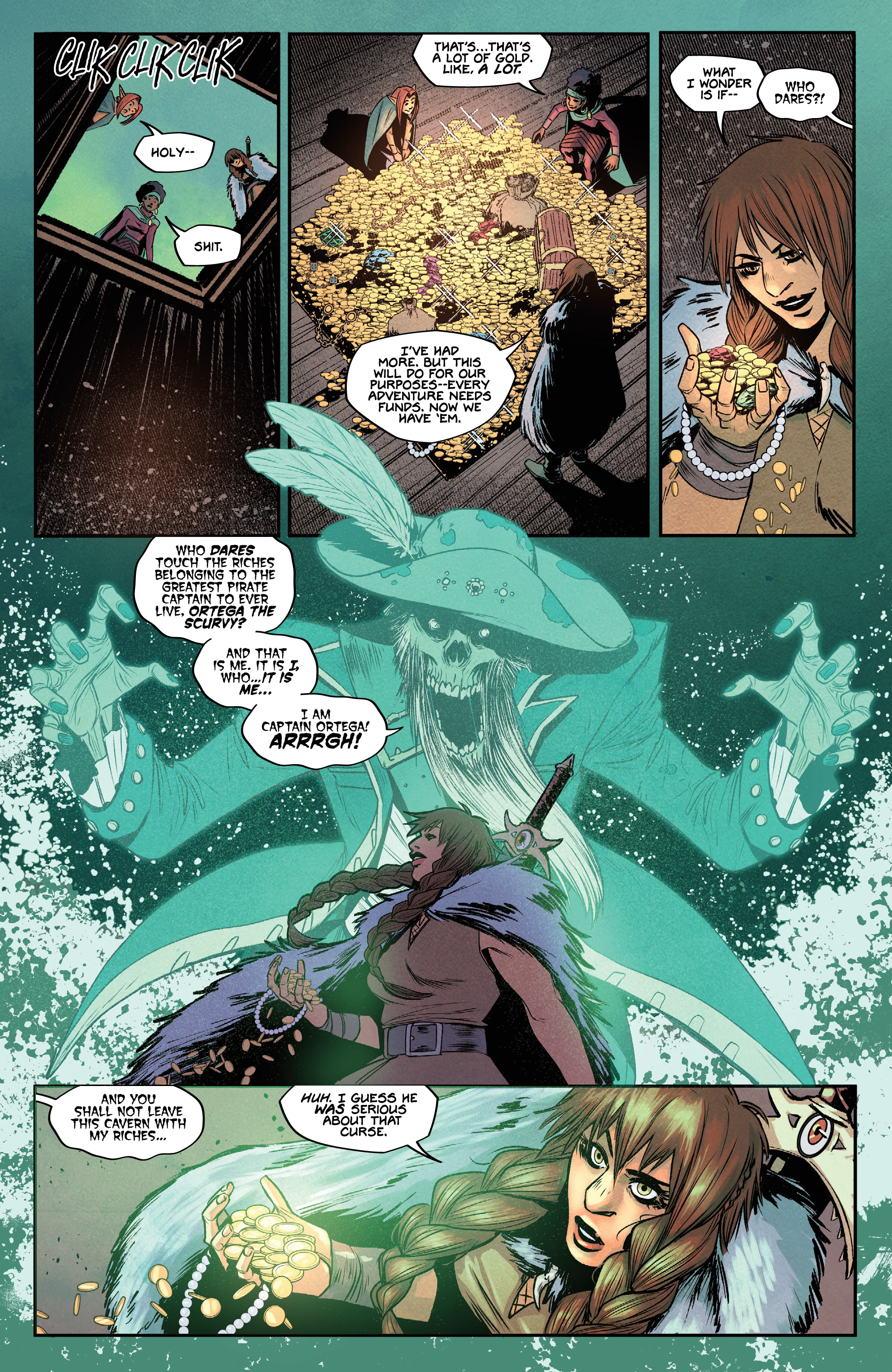 Read online Queen of Swords: A Barbaric Story comic -  Issue #1 - 5