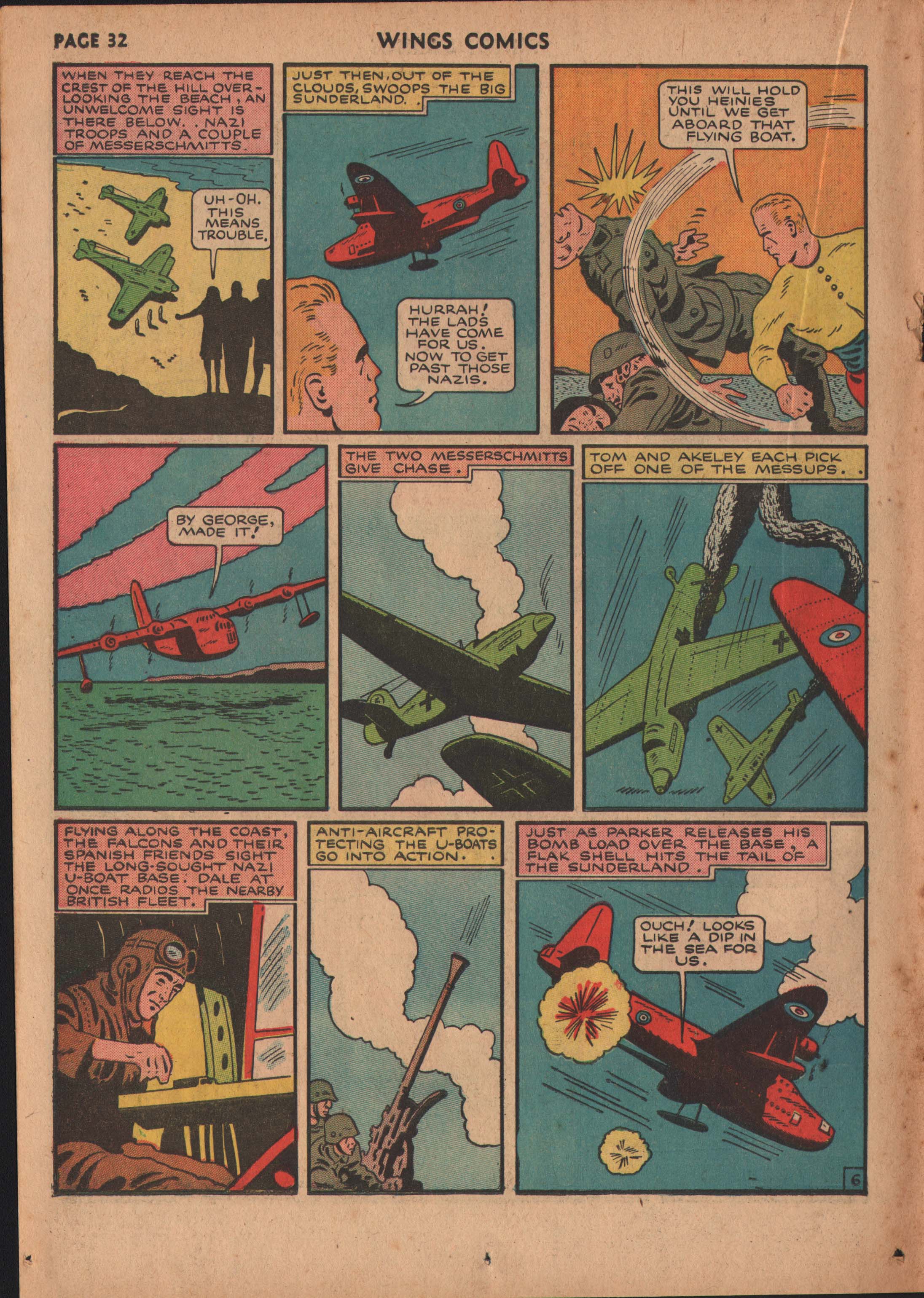 Read online Wings Comics comic -  Issue #13 - 34
